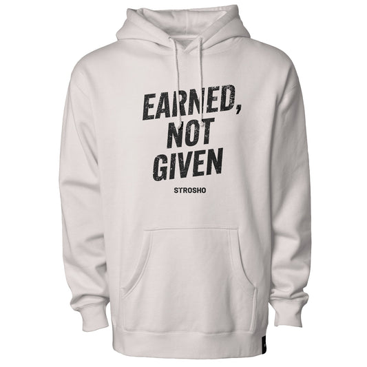 Earned, Not Given Hoodie (Bone)