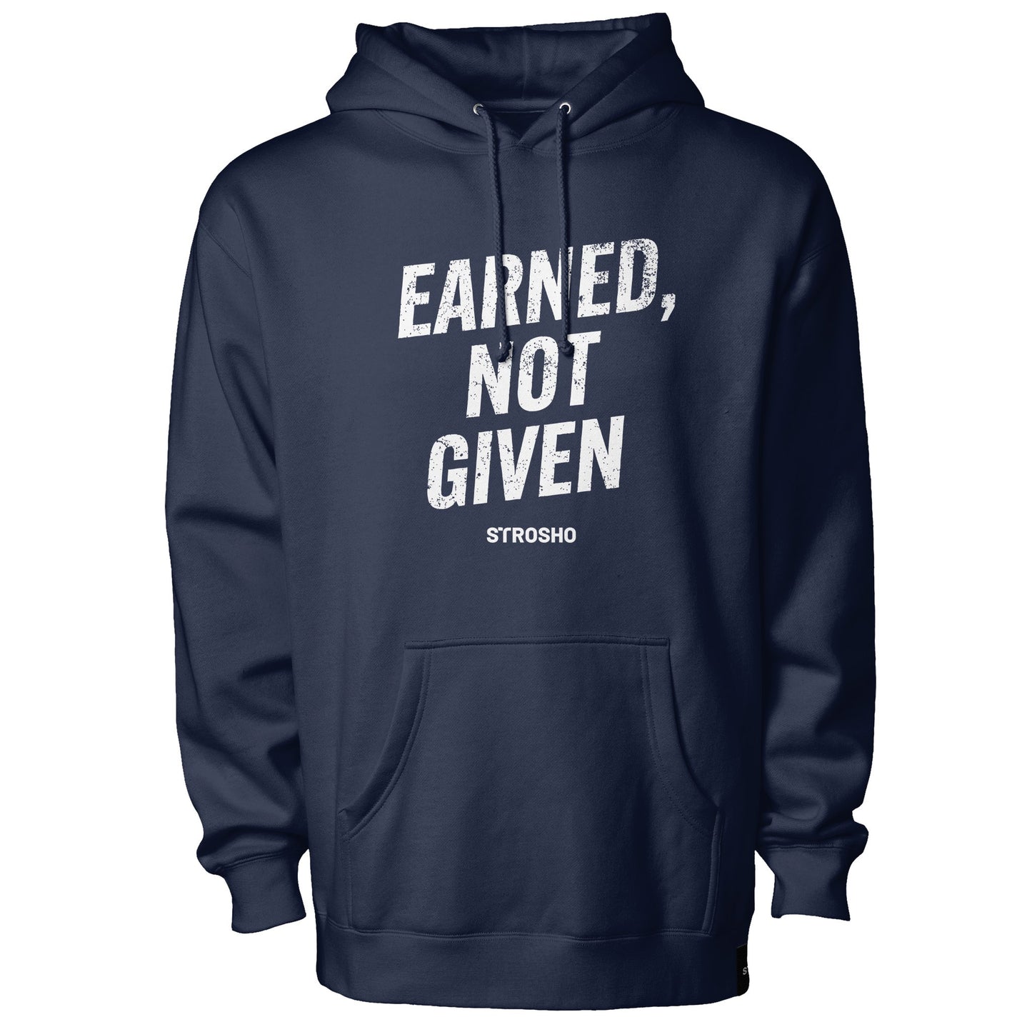 Earned, Not Given Hoodie (Navy)