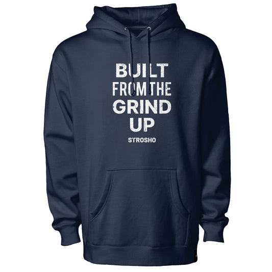 Built From The Grind Up Hoodie – Legend Edition (Classic Navy)
