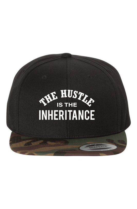 STROSHO “Hustle Legacy” Snapback — Black Camo Edition