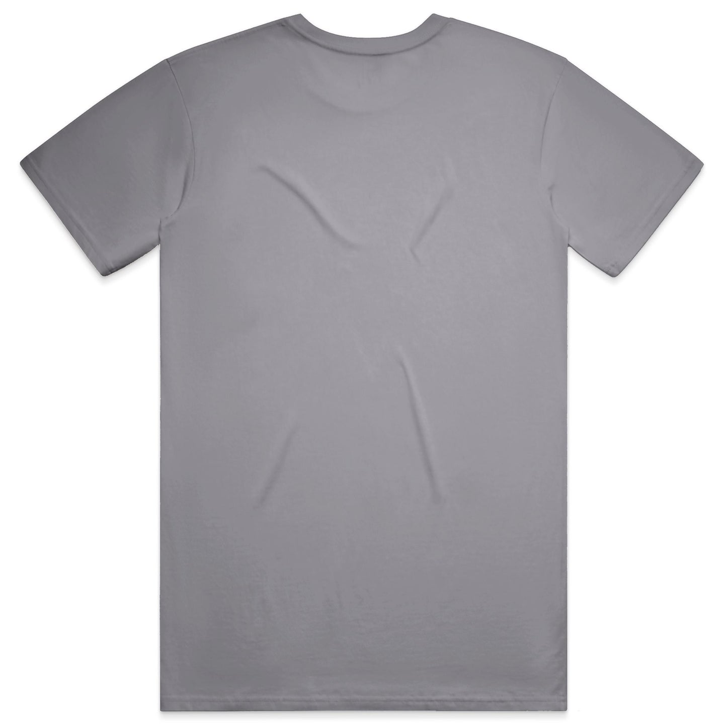 HUSTLE TRAVELS Midweight Tee – Gray