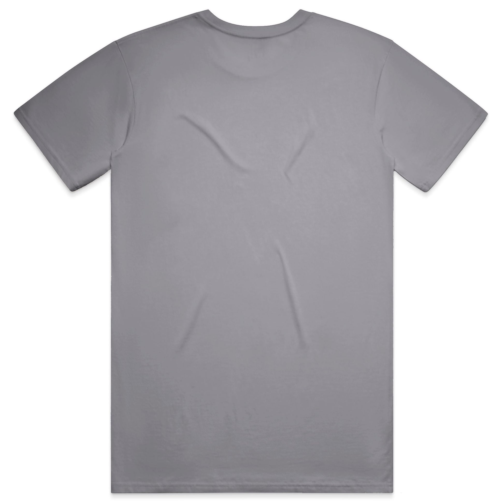 HUSTLE TRAVELS Midweight Tee – Gray