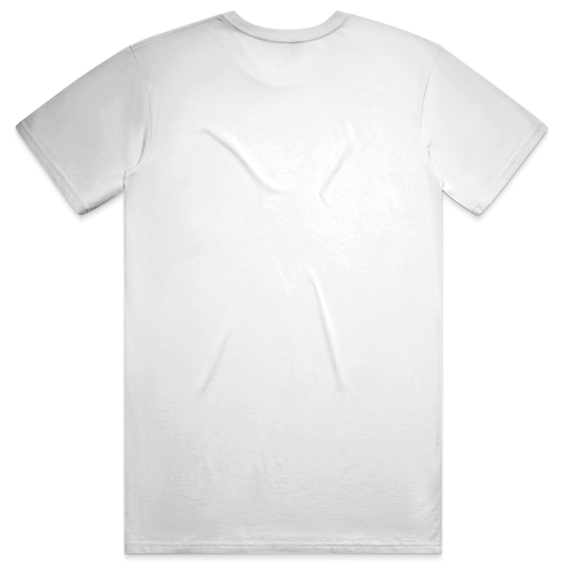 HUSTLE TRAVELS Midweight Tee – White