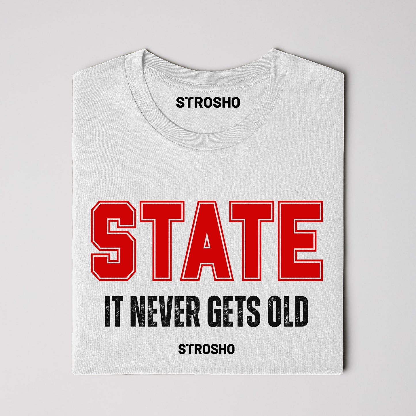 STATE Soft Tee – Gray