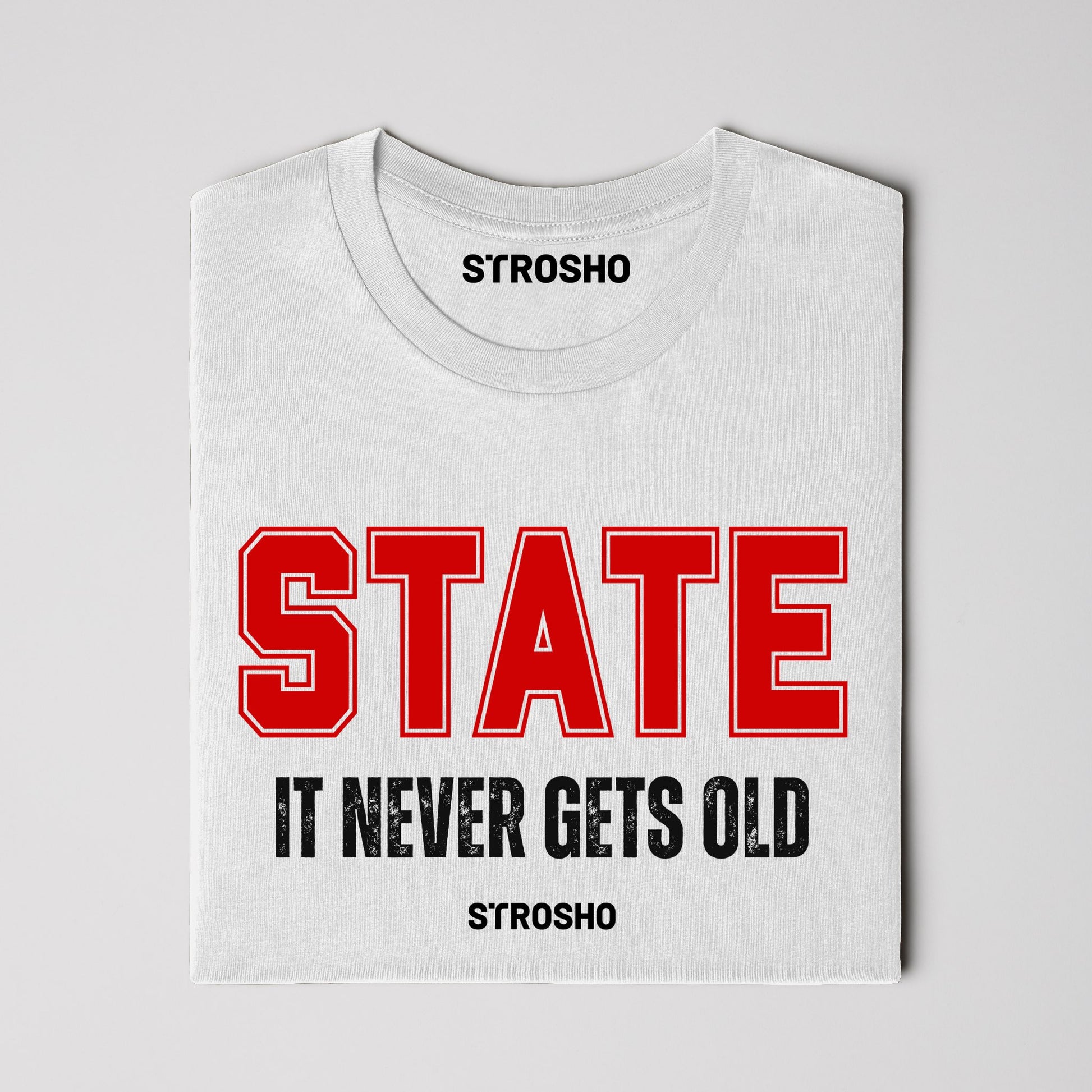 STATE Soft Tee – Gray