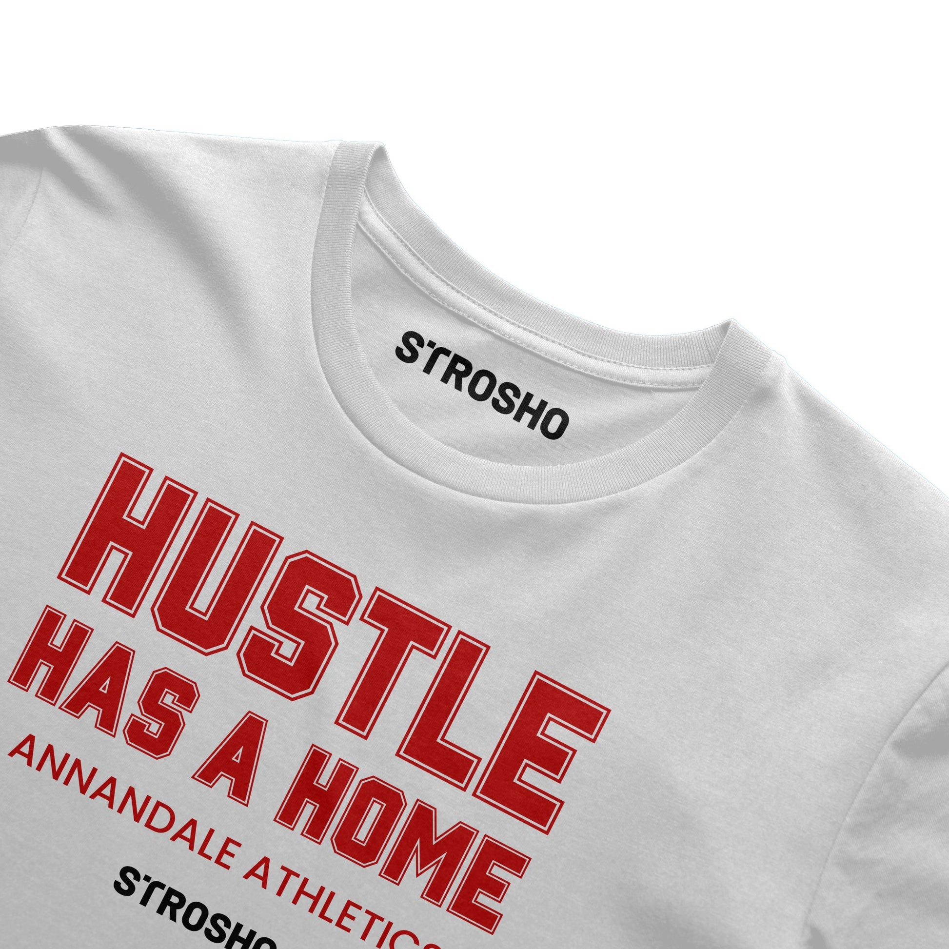 HUSTLE HOME Soft Tee - White