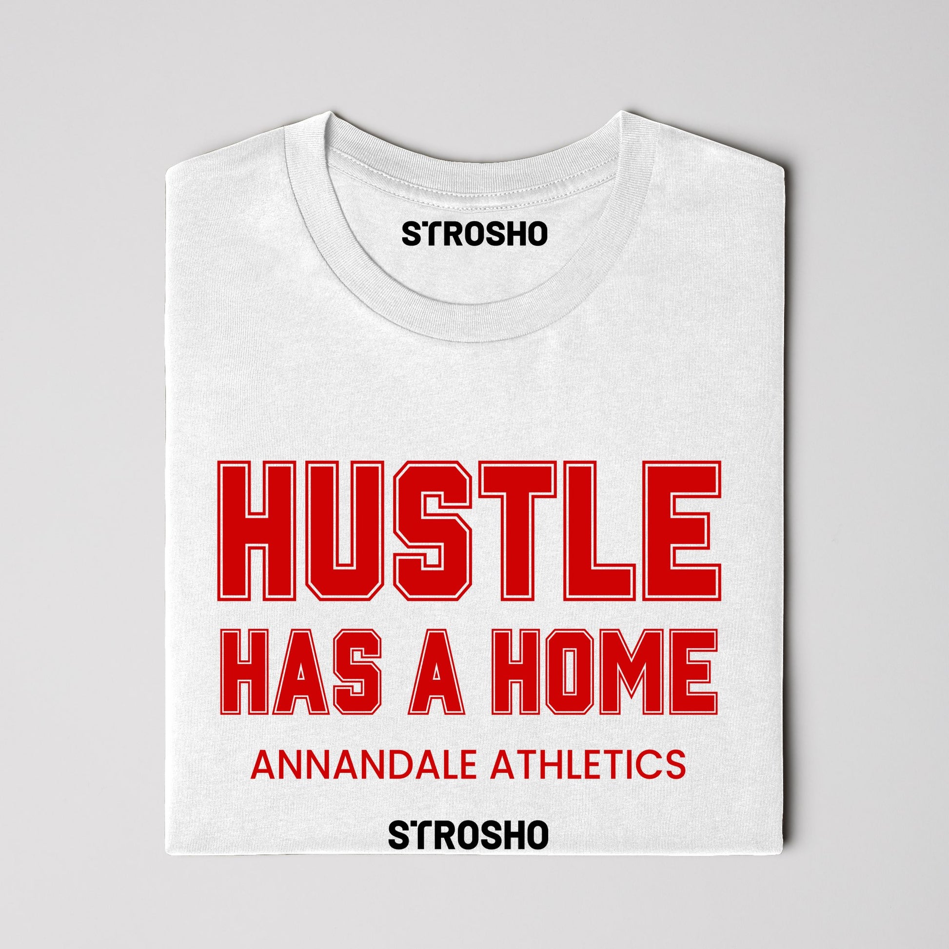 HUSTLE HOME Soft Tee - White