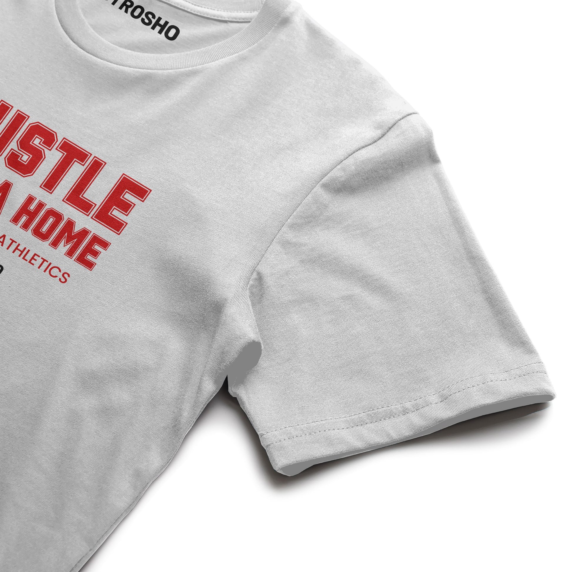 HUSTLE HOME Soft Tee - Heather Gray