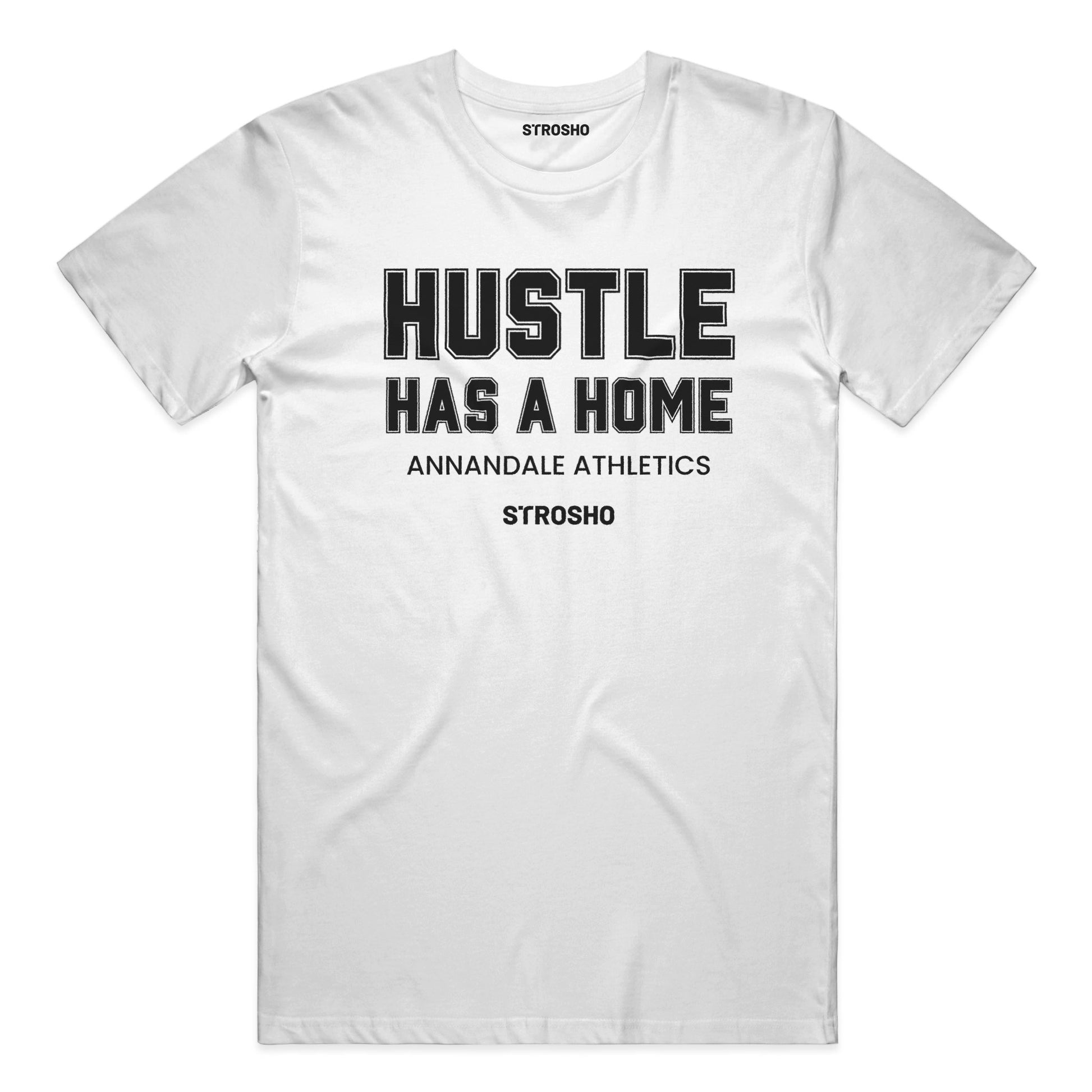 HUSTLE HOME Soft Tee - White