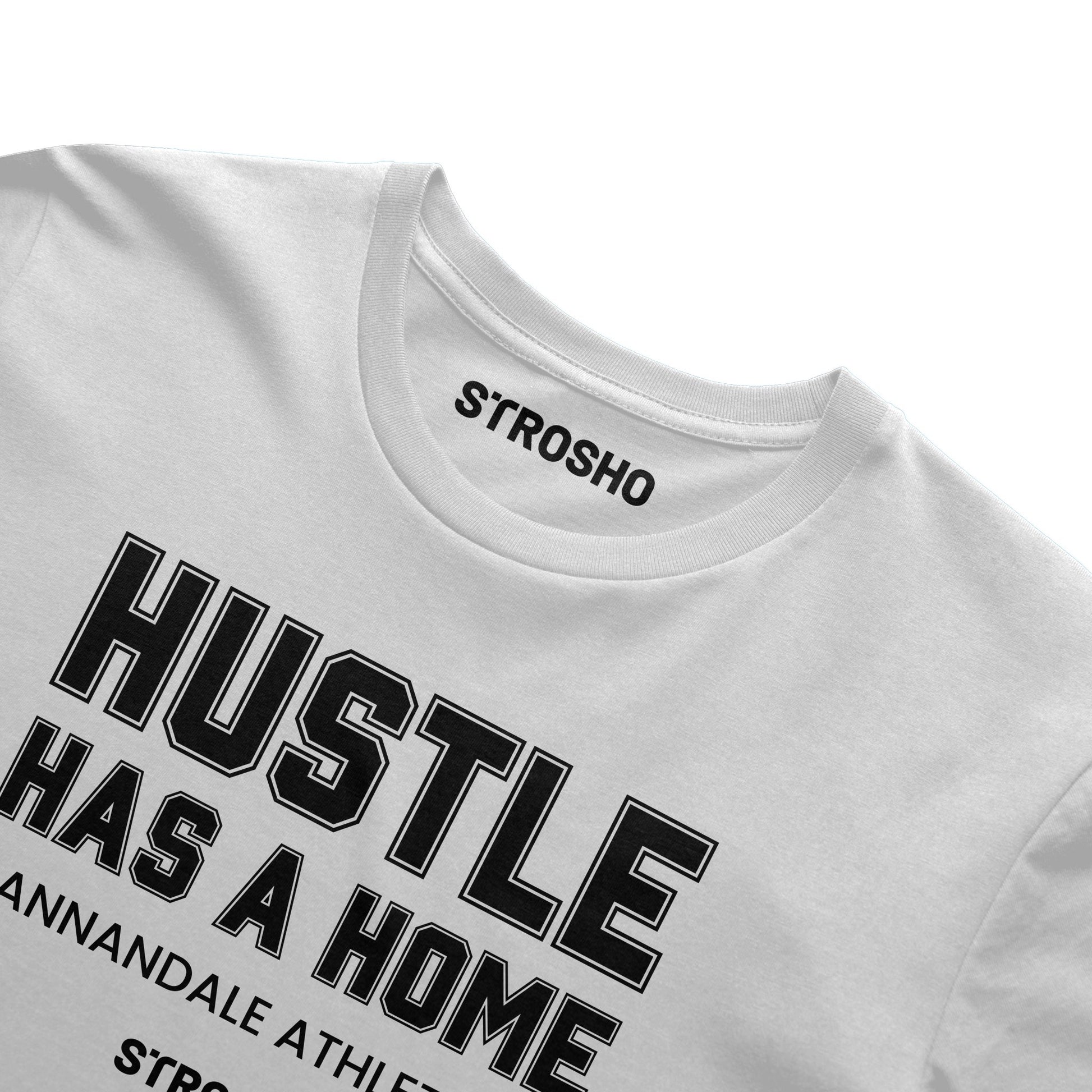 HUSTLE HOME Soft Tee - White