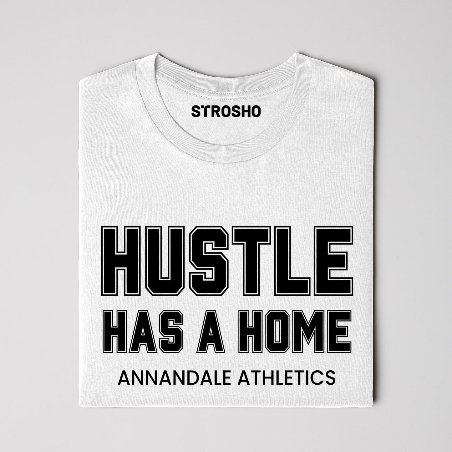 HUSTLE HOME Soft Tee - White