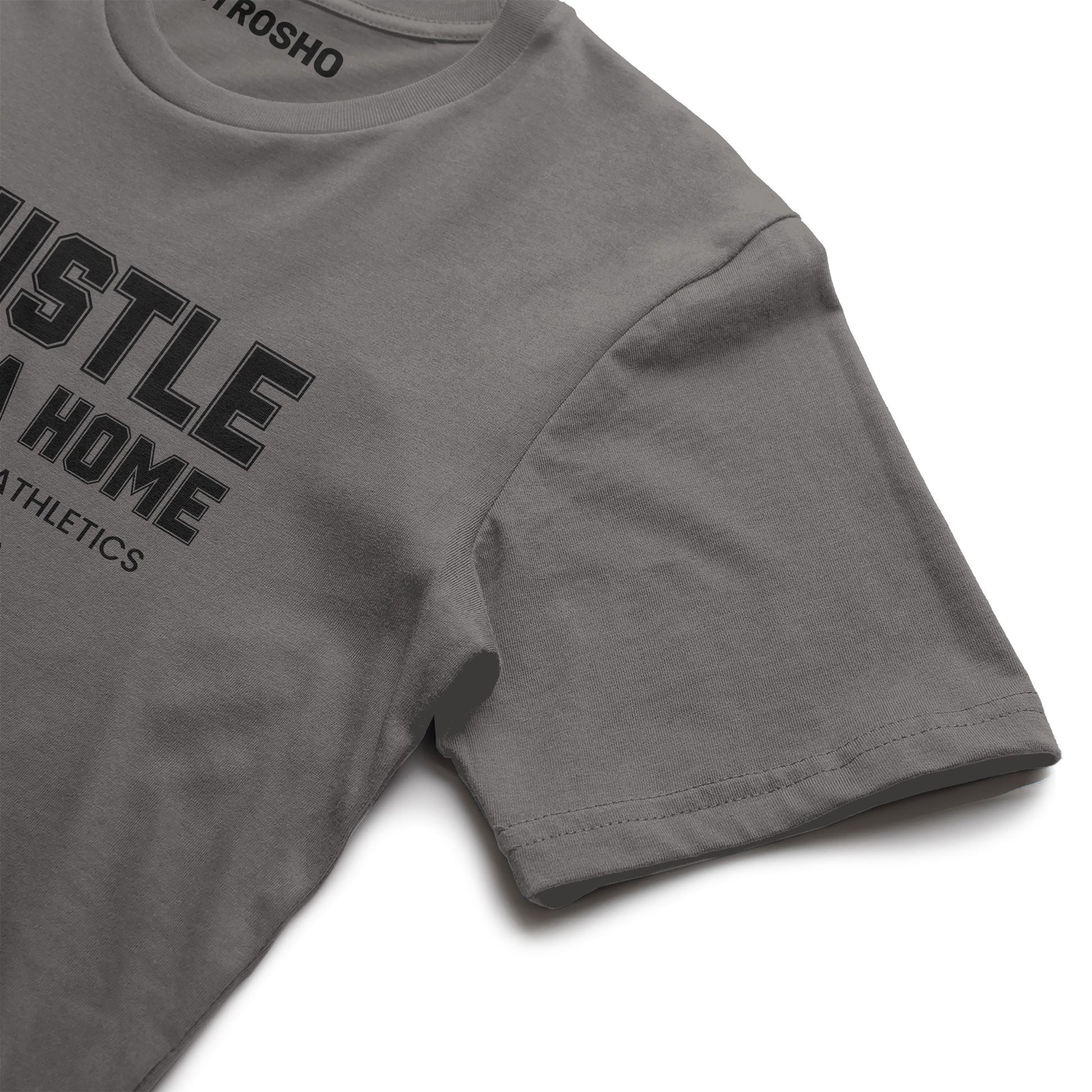 HUSTLE HOME Midweight Tee - Pepper