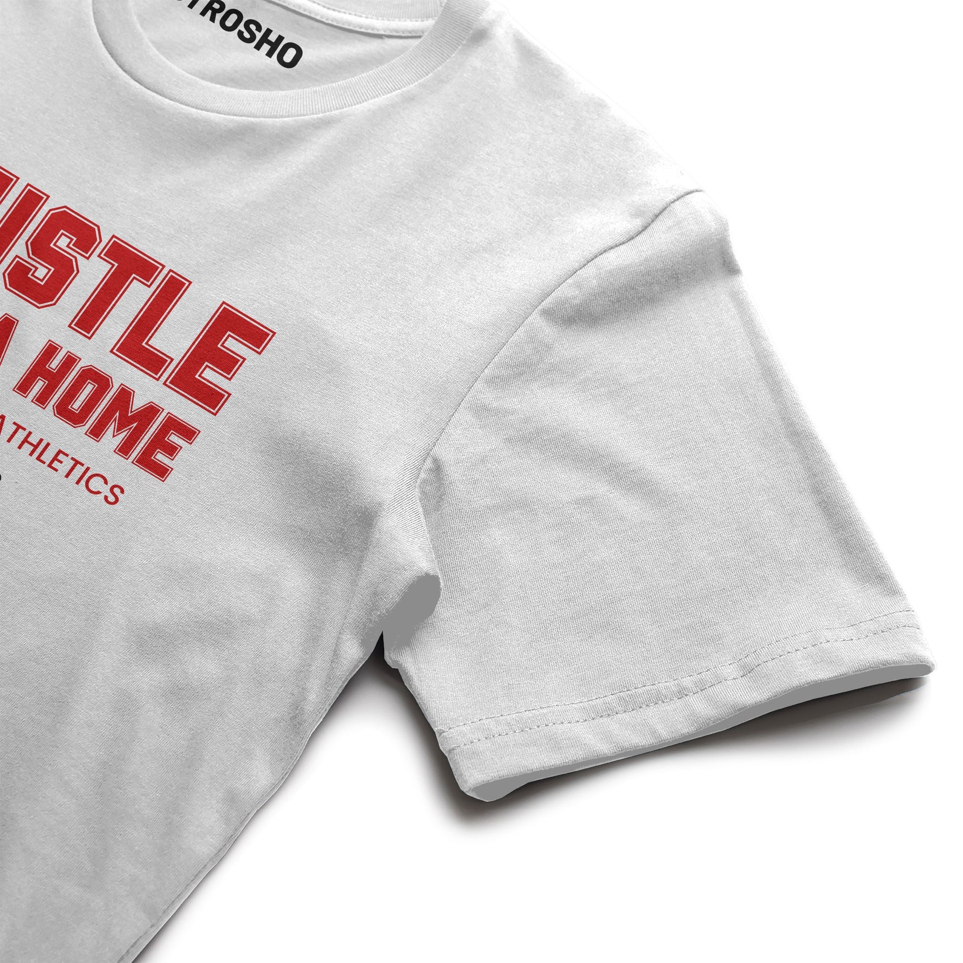 HUSTLE HOME Midweight Tee - White