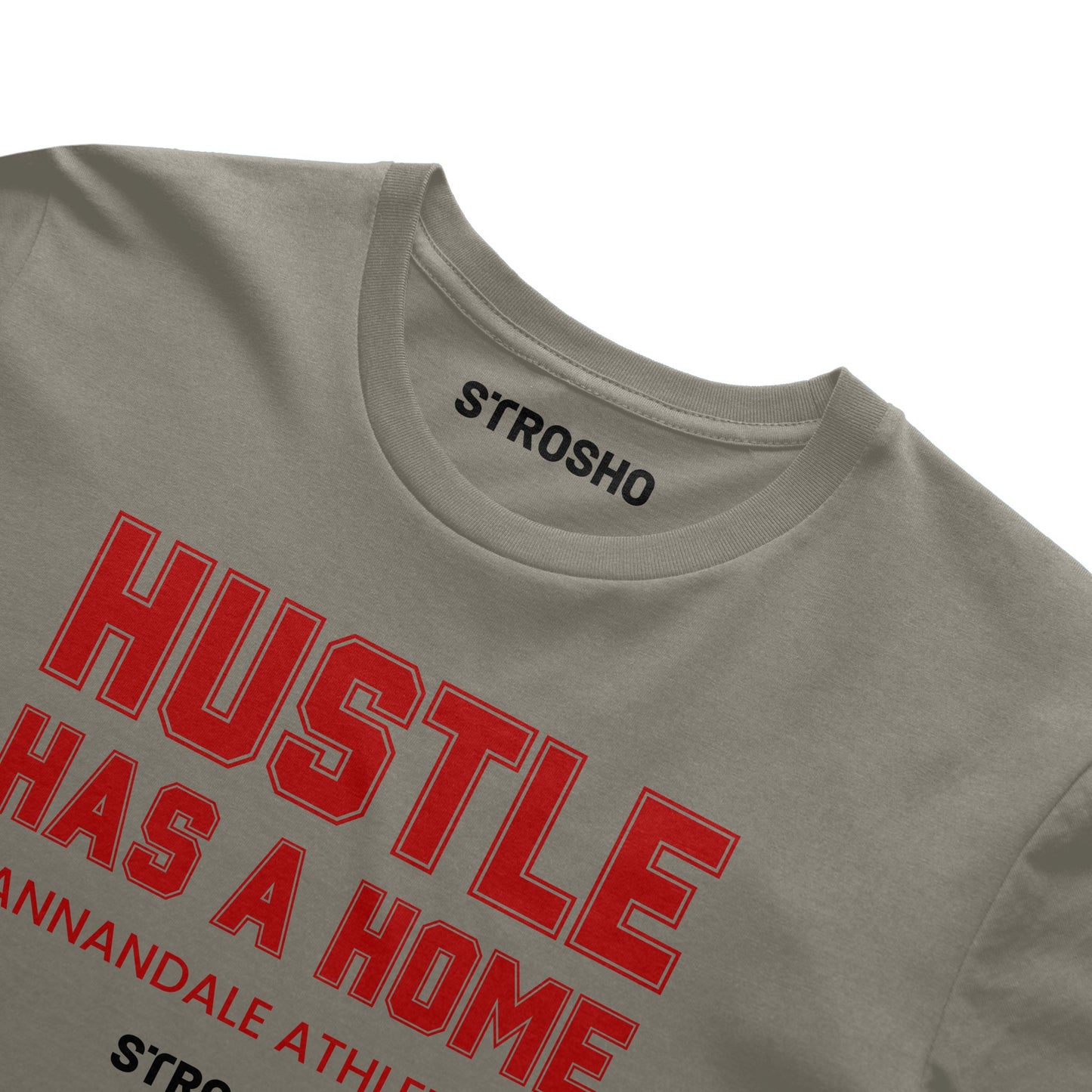 HUSTLE HOME Midweight Tee - Sandstone