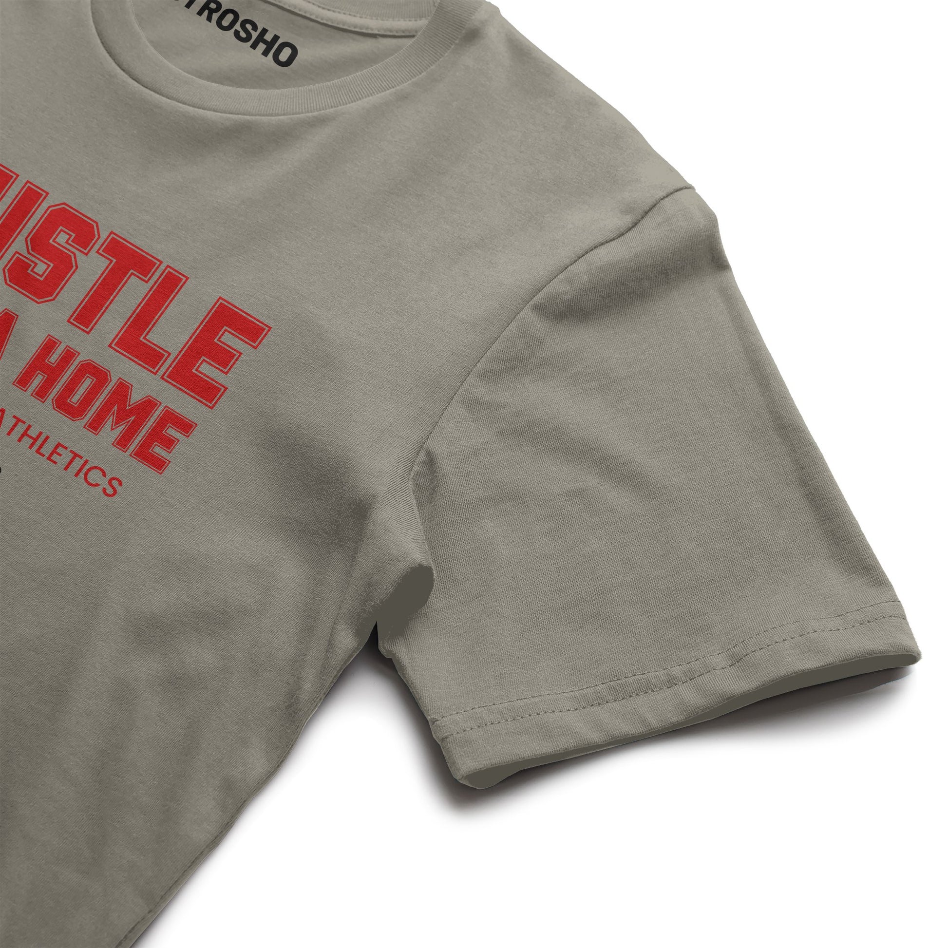 HUSTLE HOME Midweight Tee - Sandstone