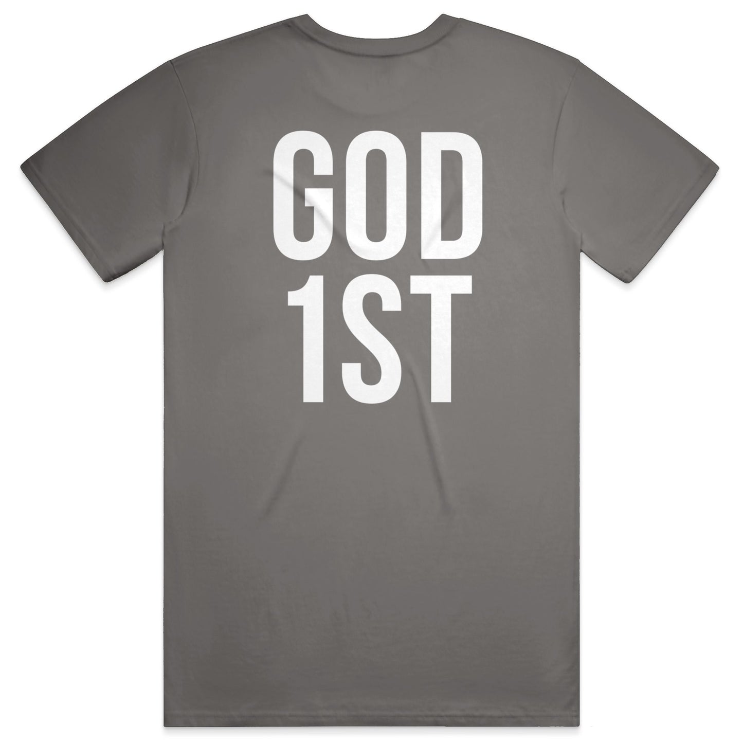 GOD 1ST Midweight Tee – Pepper
