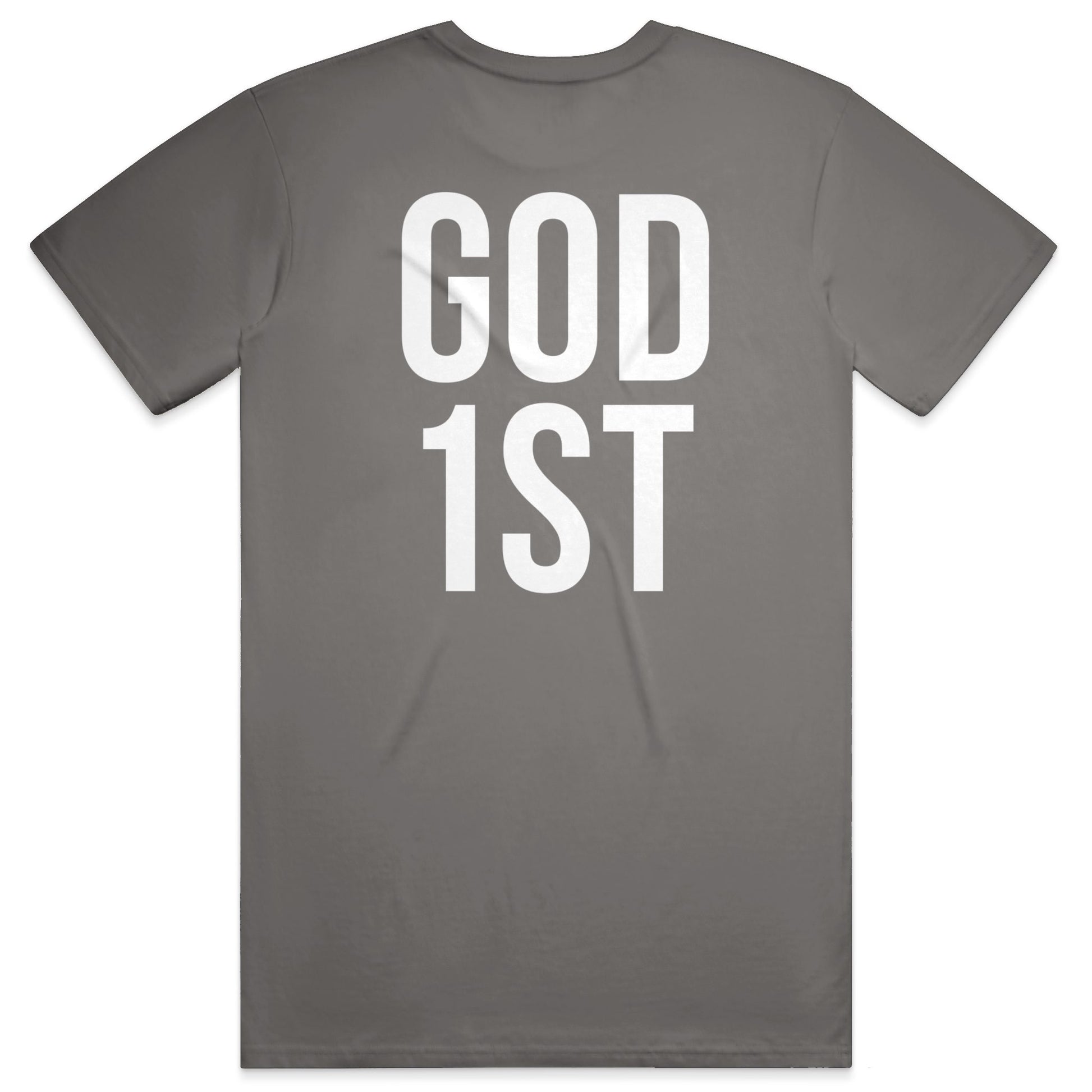 GOD 1ST Midweight Tee – Pepper
