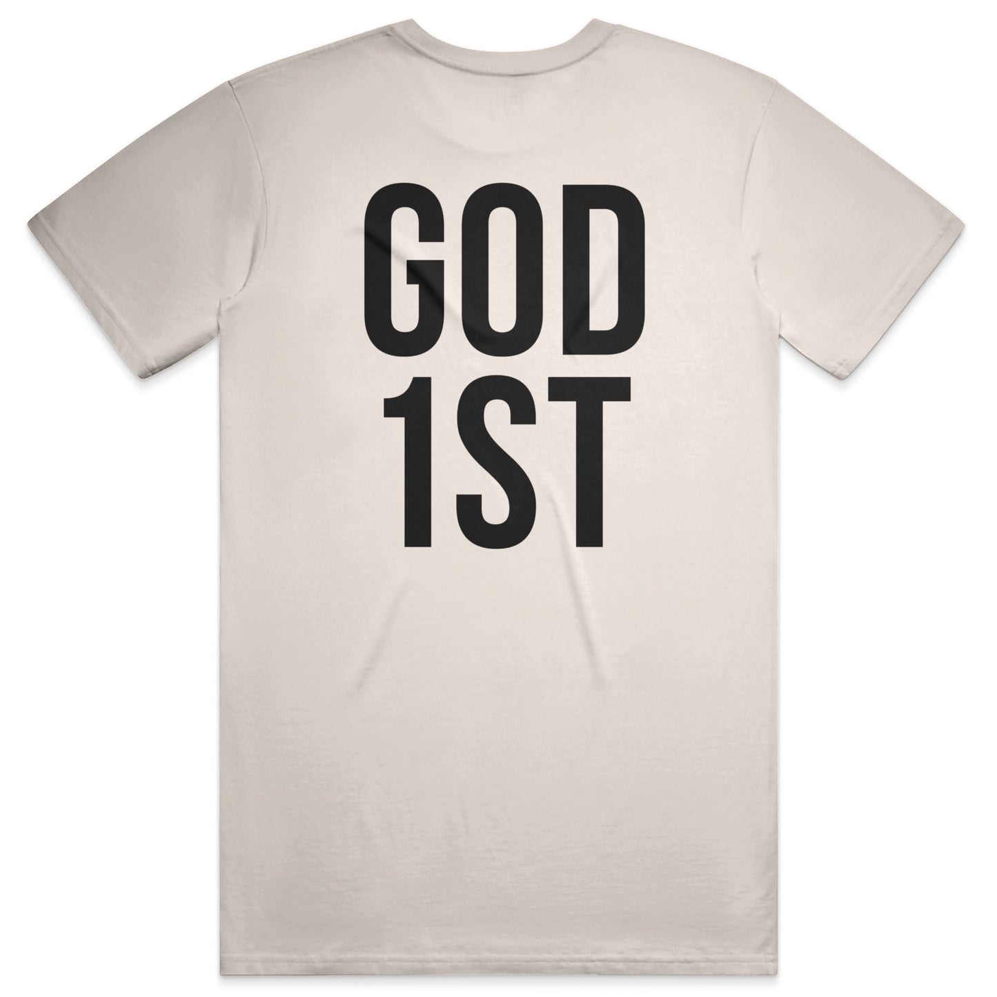 GOD 1ST Midweight Tee – Ivory