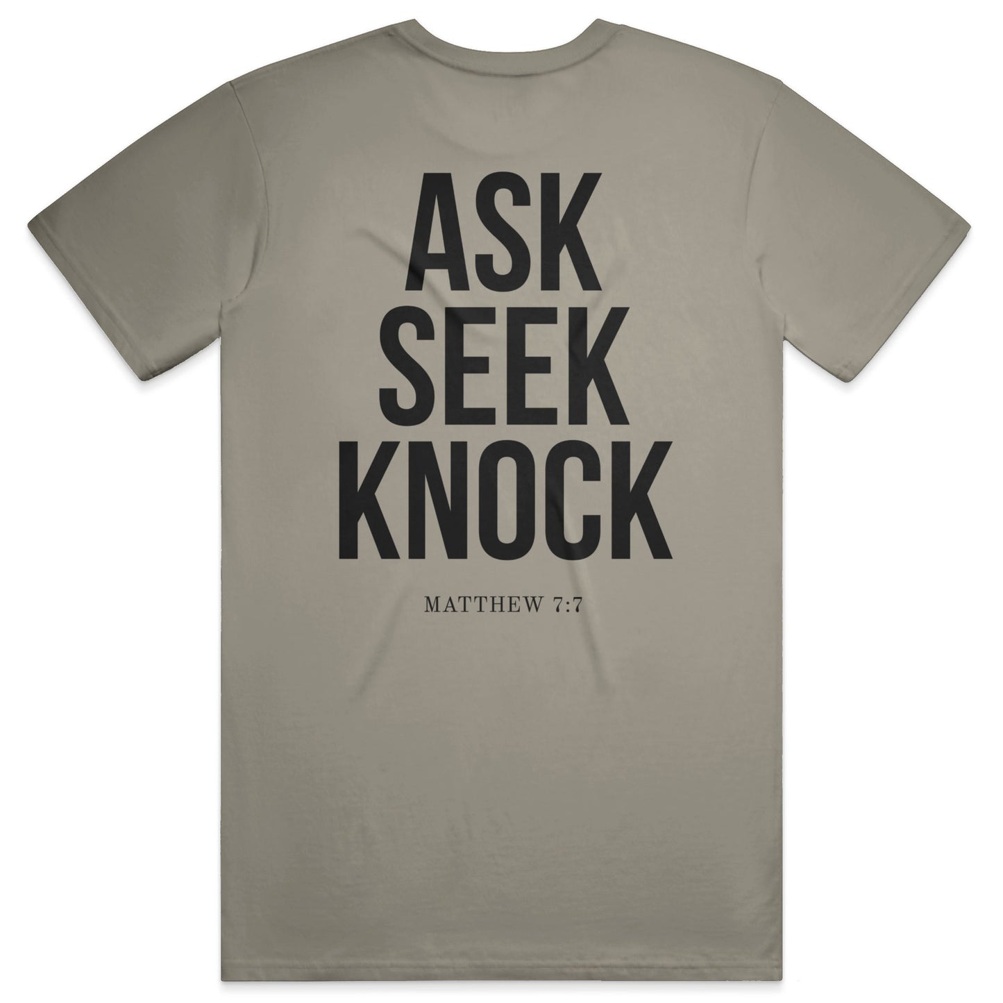 ASK Midweight Tee – Sandstone