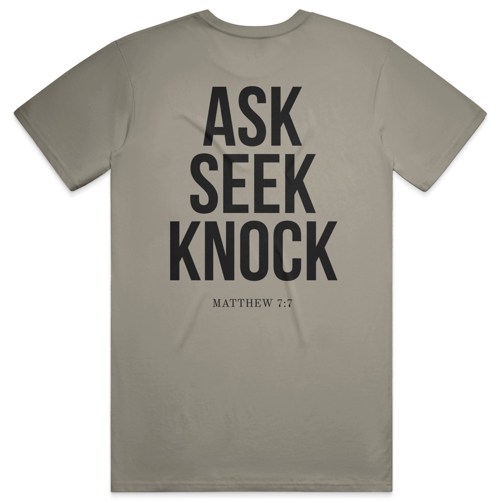 ASK Midweight Tee – Sandstone