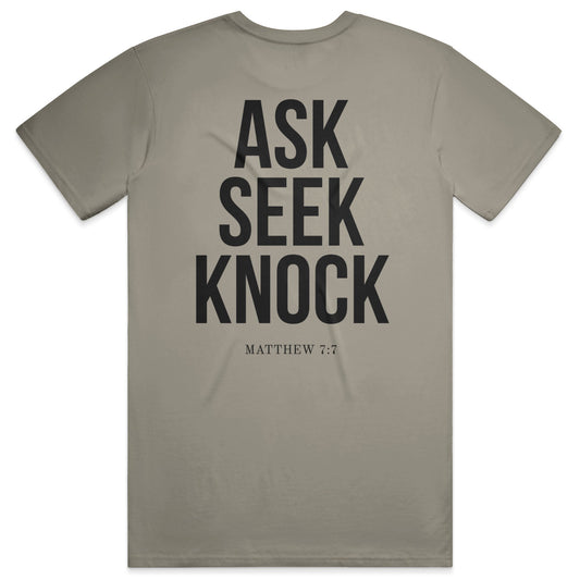 ASK Midweight Tee – Sandstone