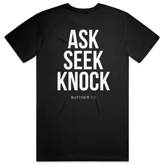 ASK Midweight Tee – Black
