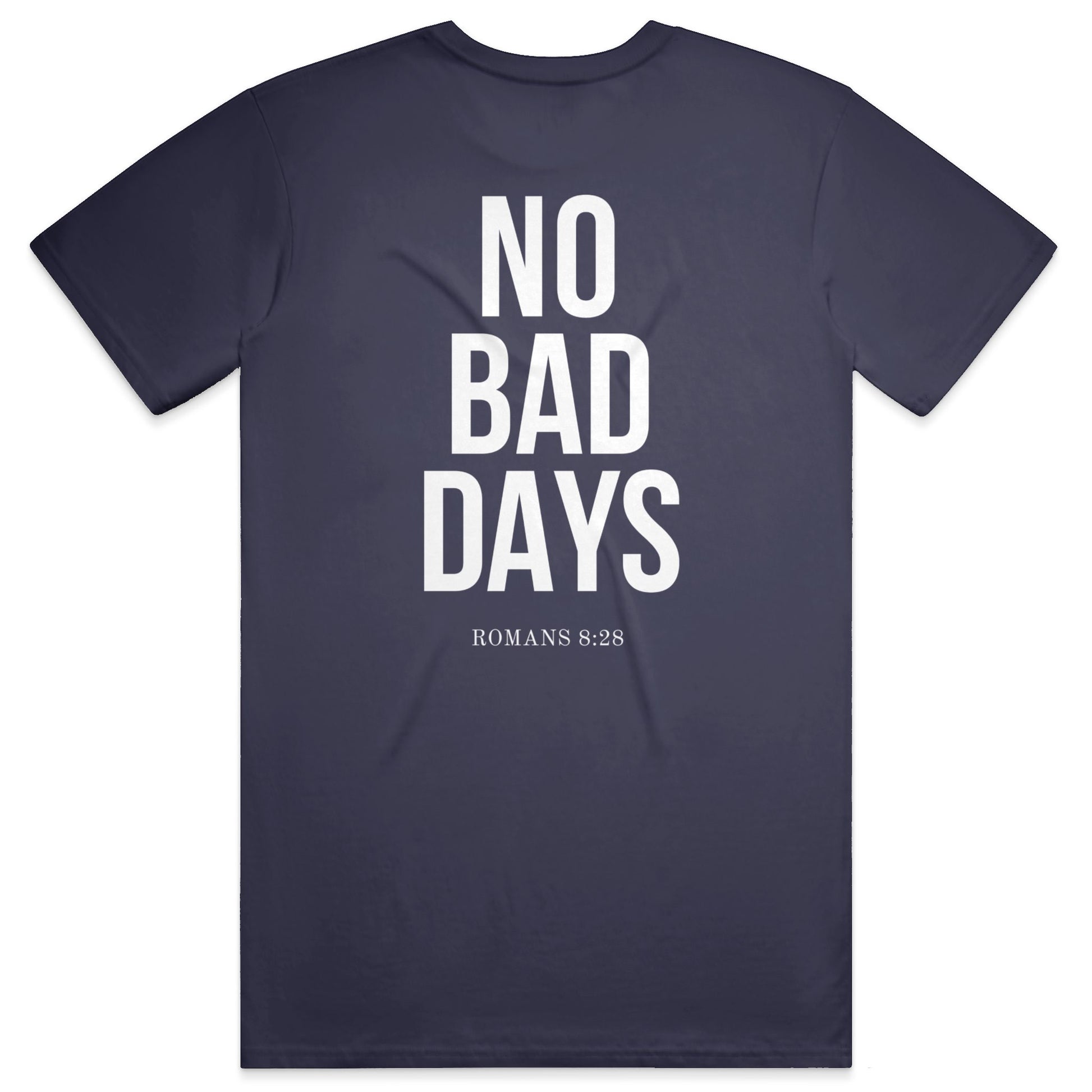 NO BAD DAYS Midweight Tee - Navy