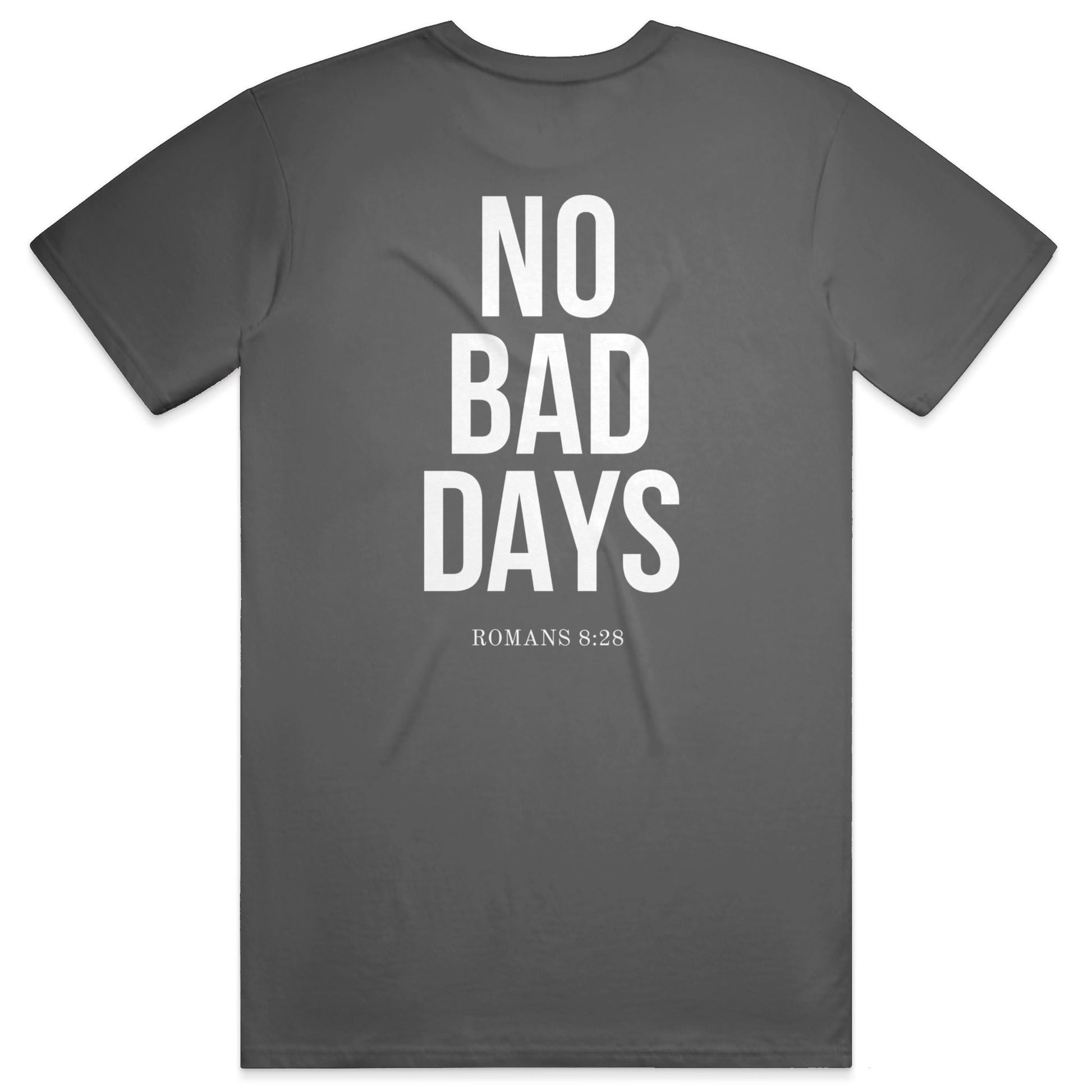 NO BAD DAYS Midweight Tee - Graphite