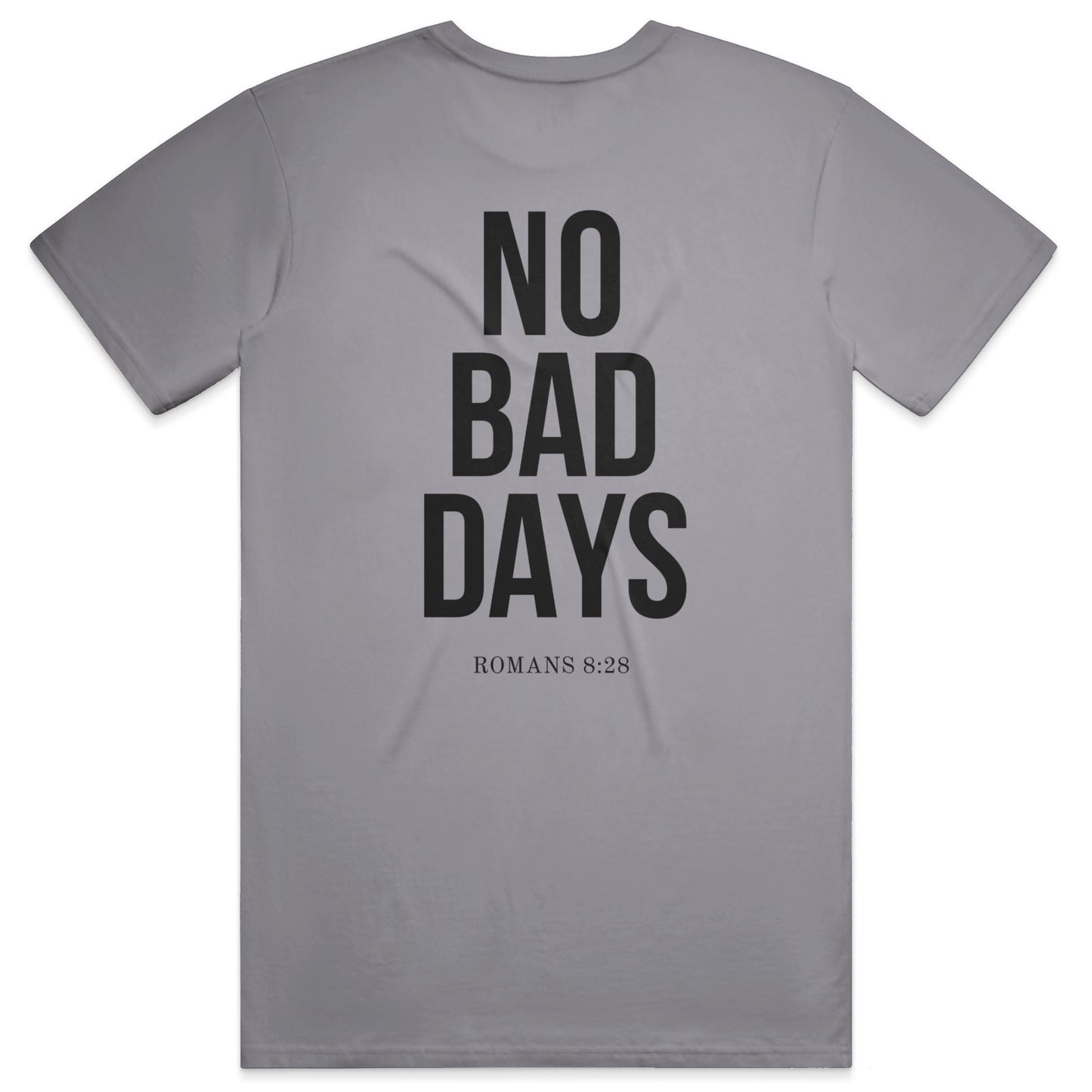 NO BAD DAYS Midweight Tee - Granite