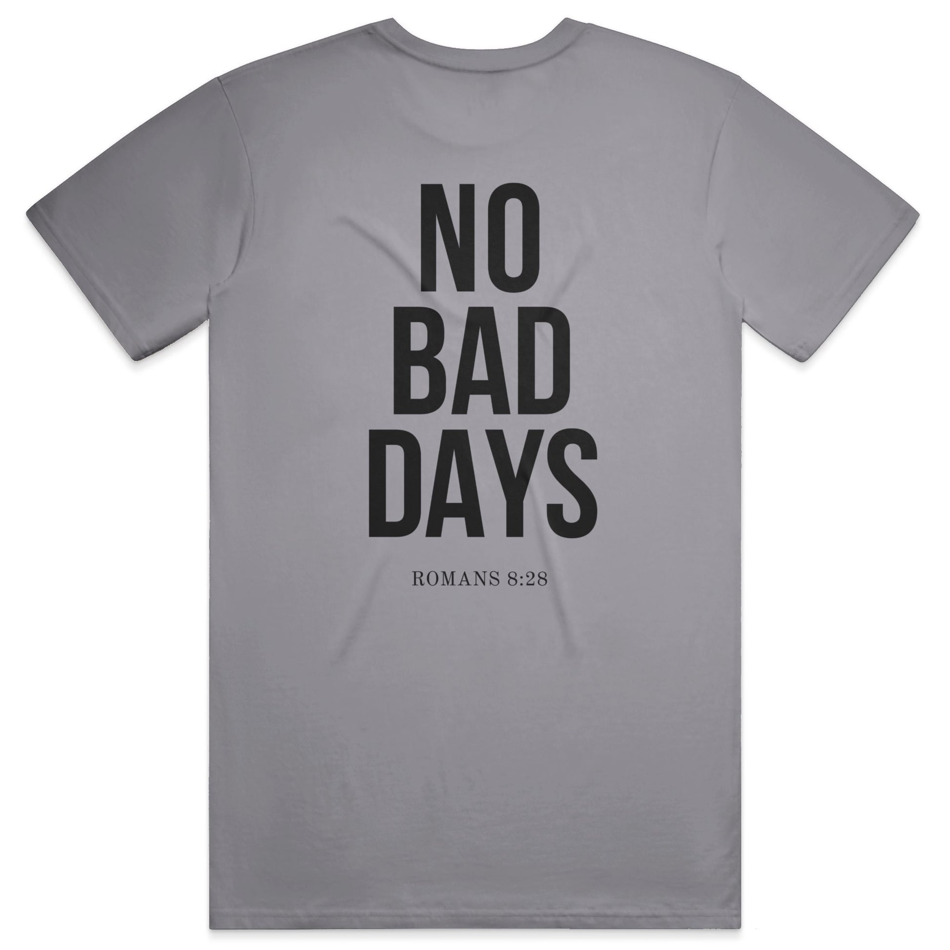 NO BAD DAYS Midweight Tee - Granite