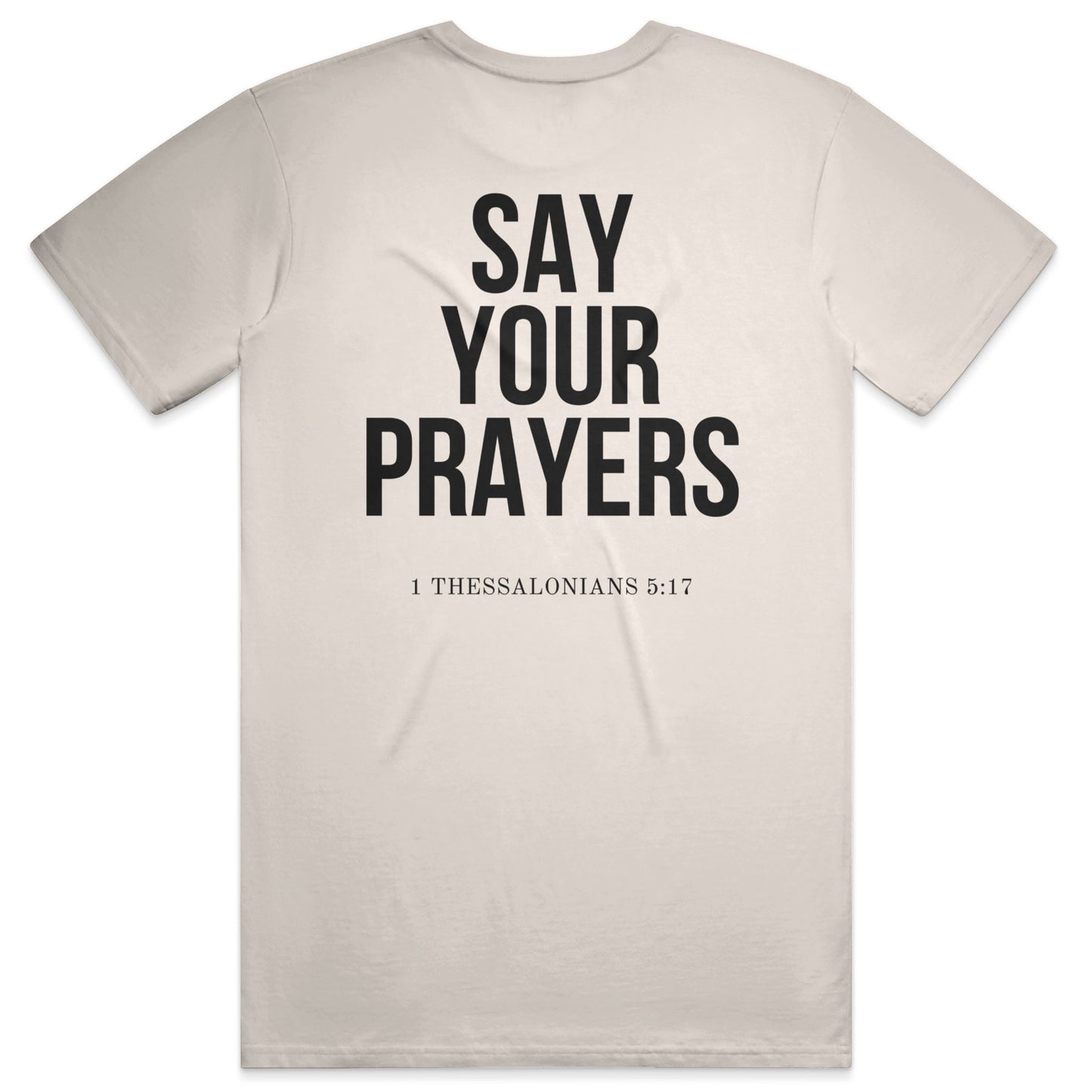 PRAYERS Midweight Tee – Black