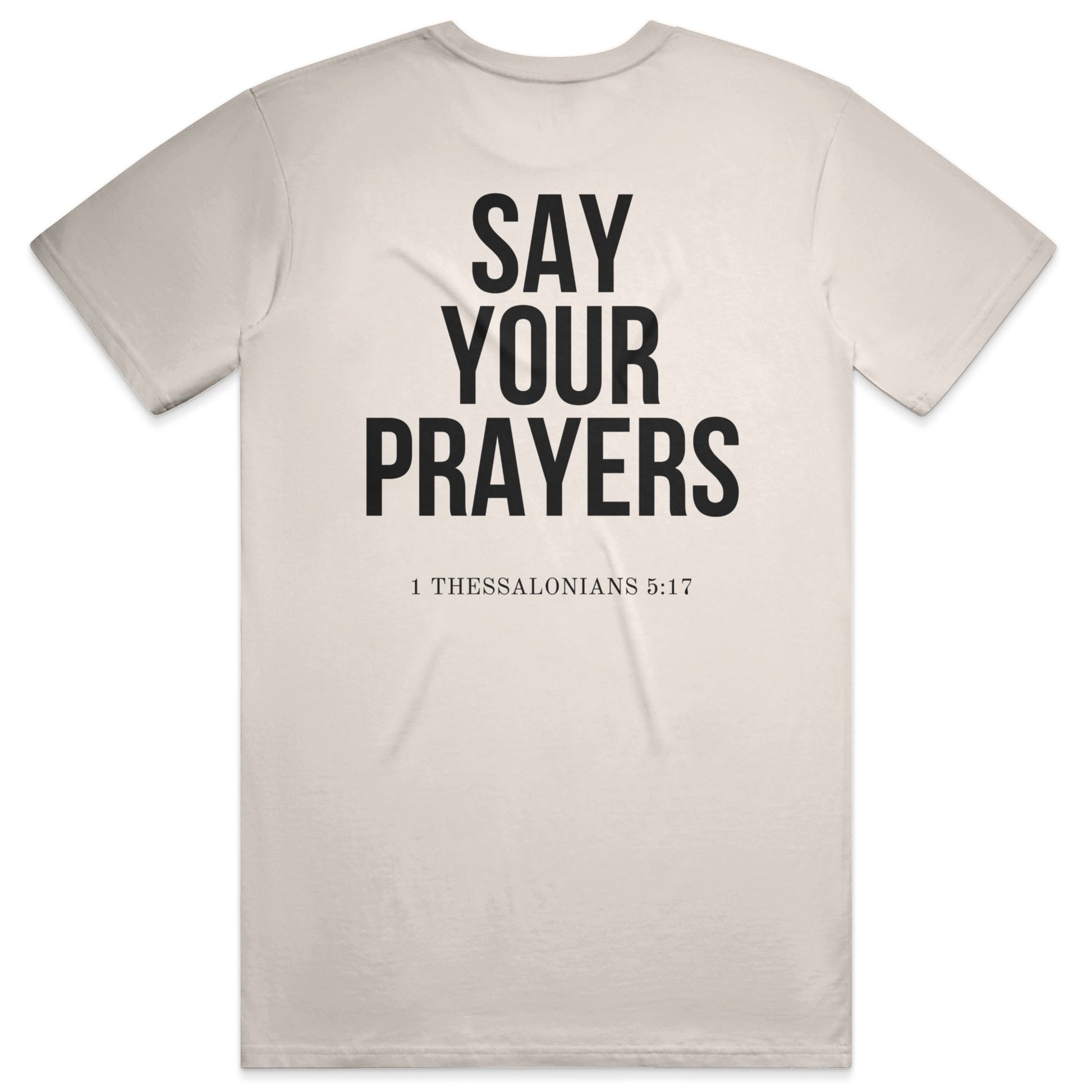 PRAYERS Midweight Tee – Black
