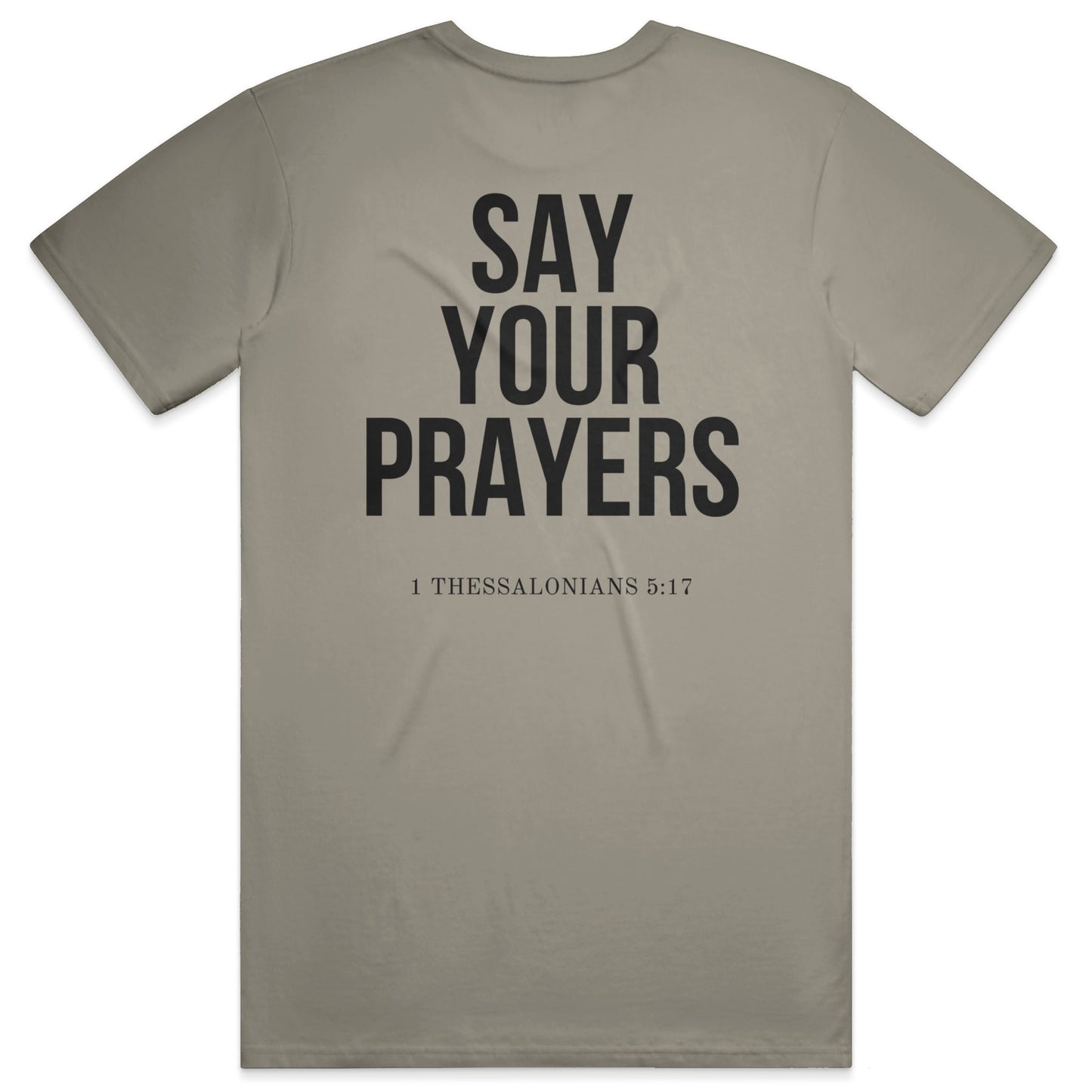 PRAYERS Midweight Tee - Sandstone