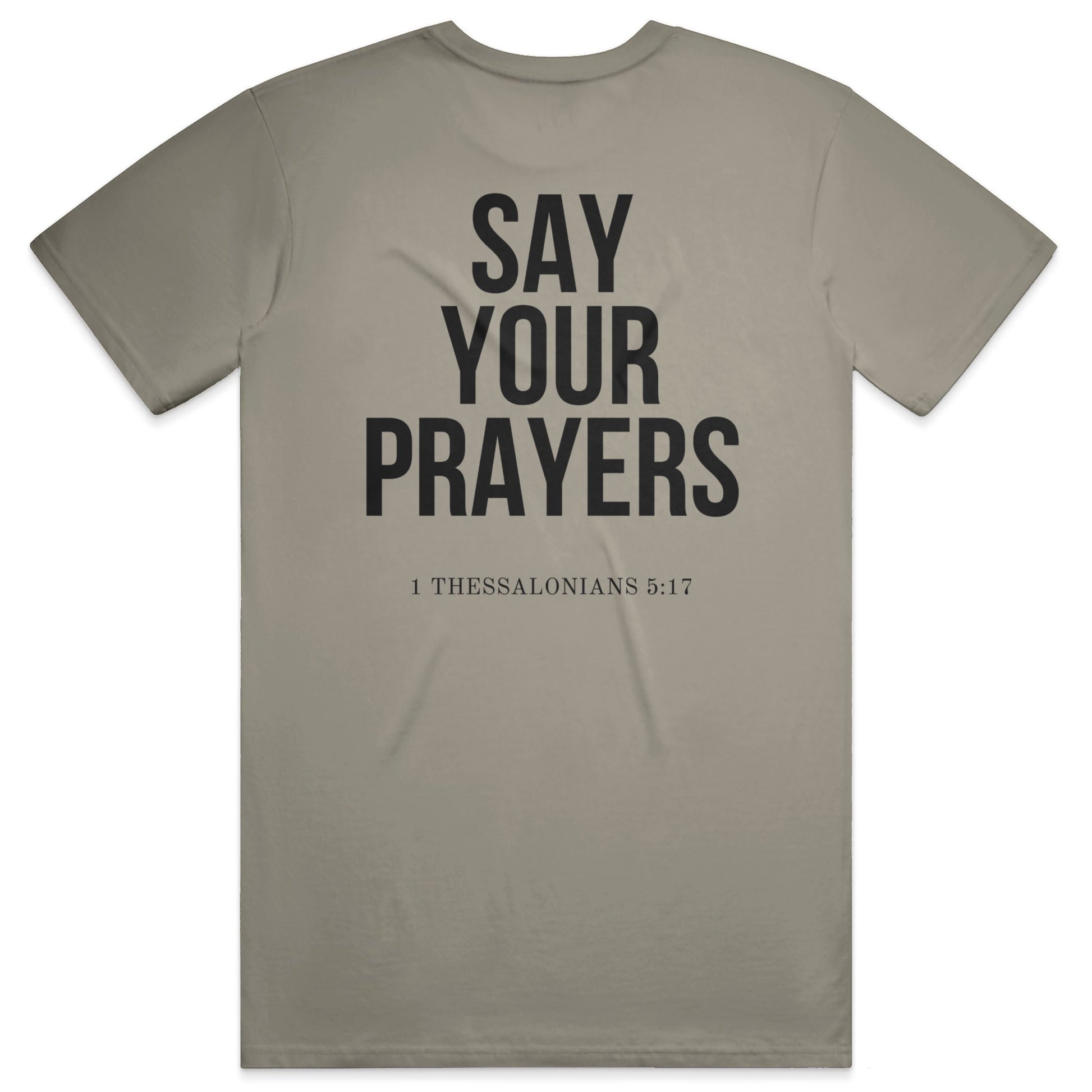 PRAYERS Midweight Tee - Sandstone