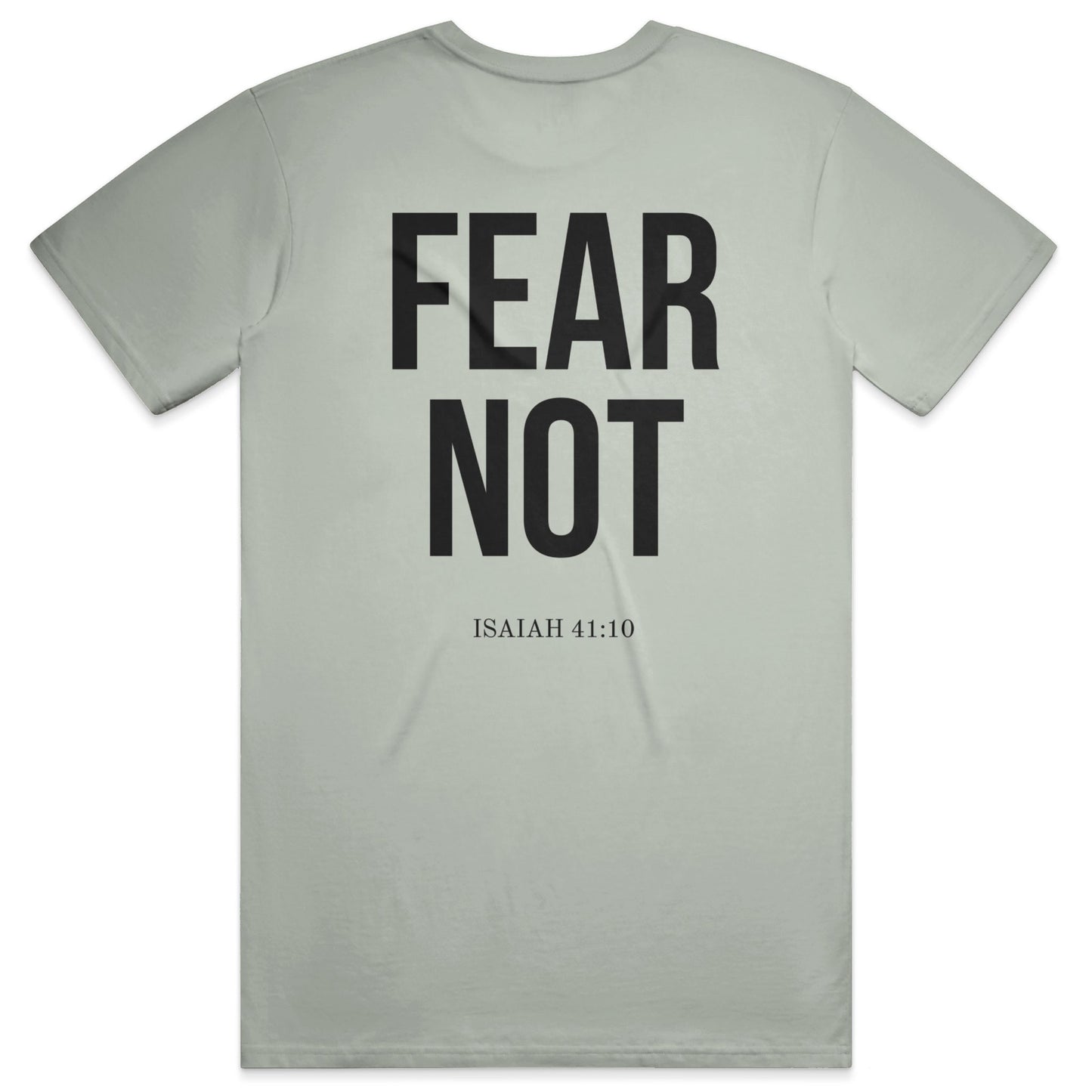FEAR NOT Midweight Tee - Bay