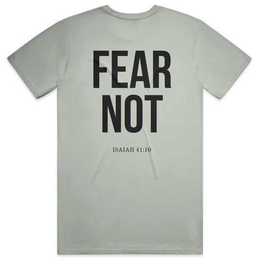 FEAR NOT Midweight Tee - Bay
