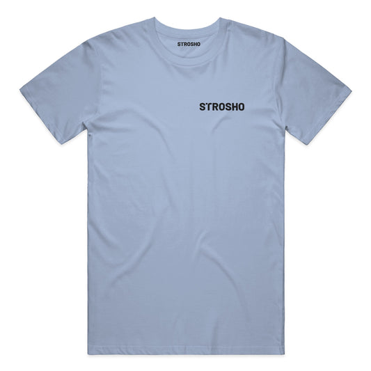 FEAR NOT Midweight Tee - Washed Denim