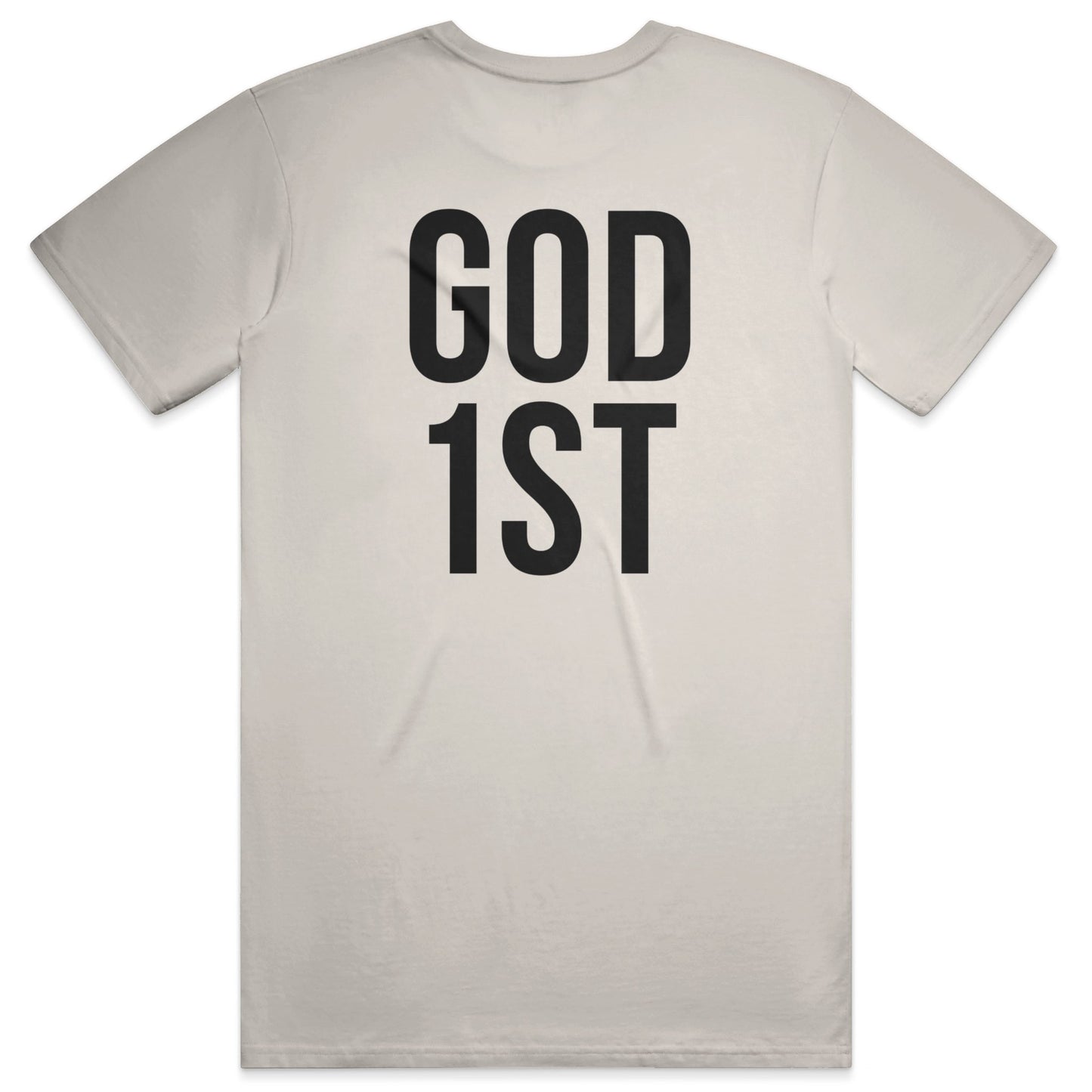 GOD 1ST Soft Tee - Vintage White