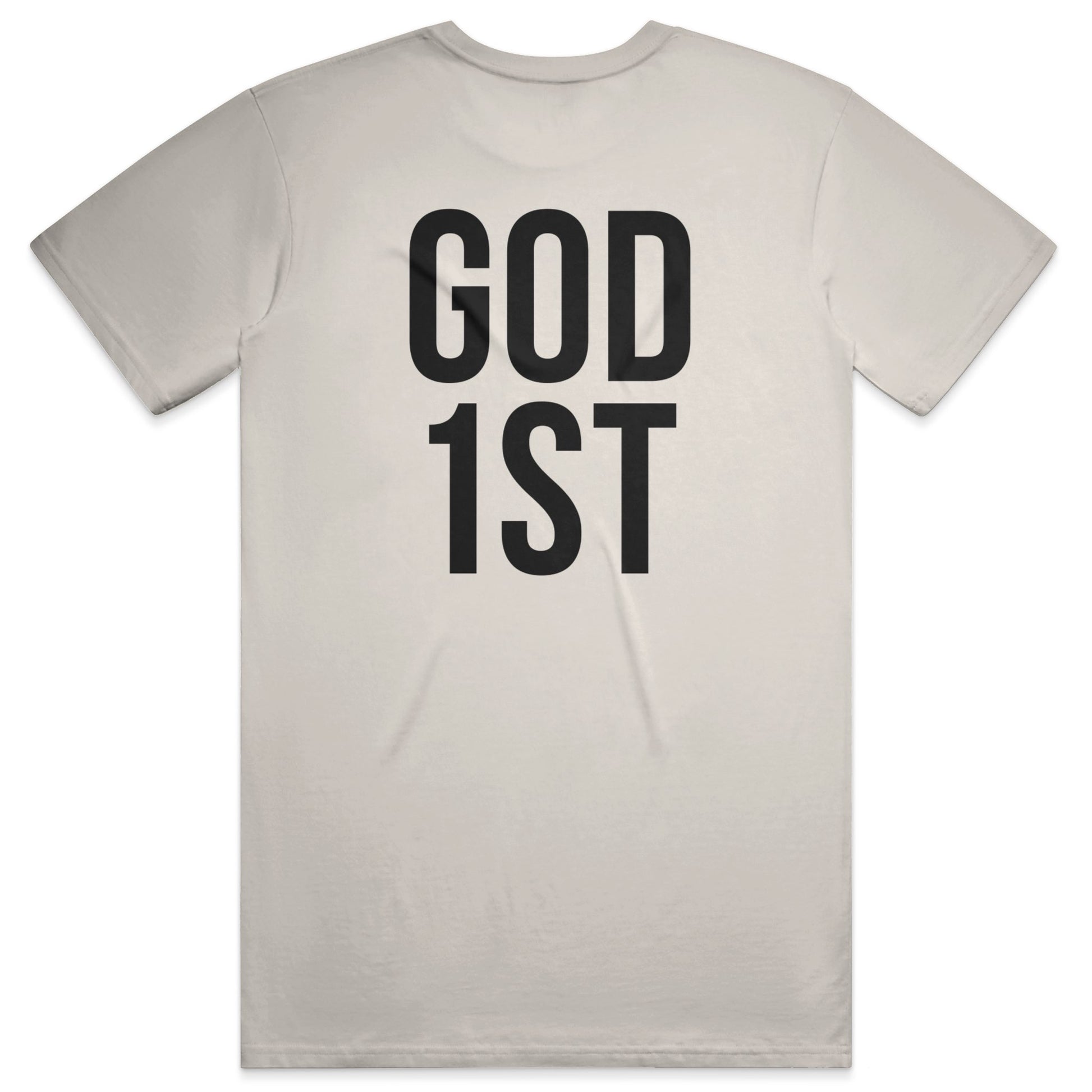 GOD 1ST Soft Tee - Vintage White