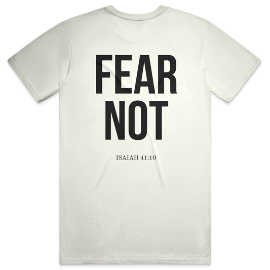 FEAR NOT Soft Tee - Natural