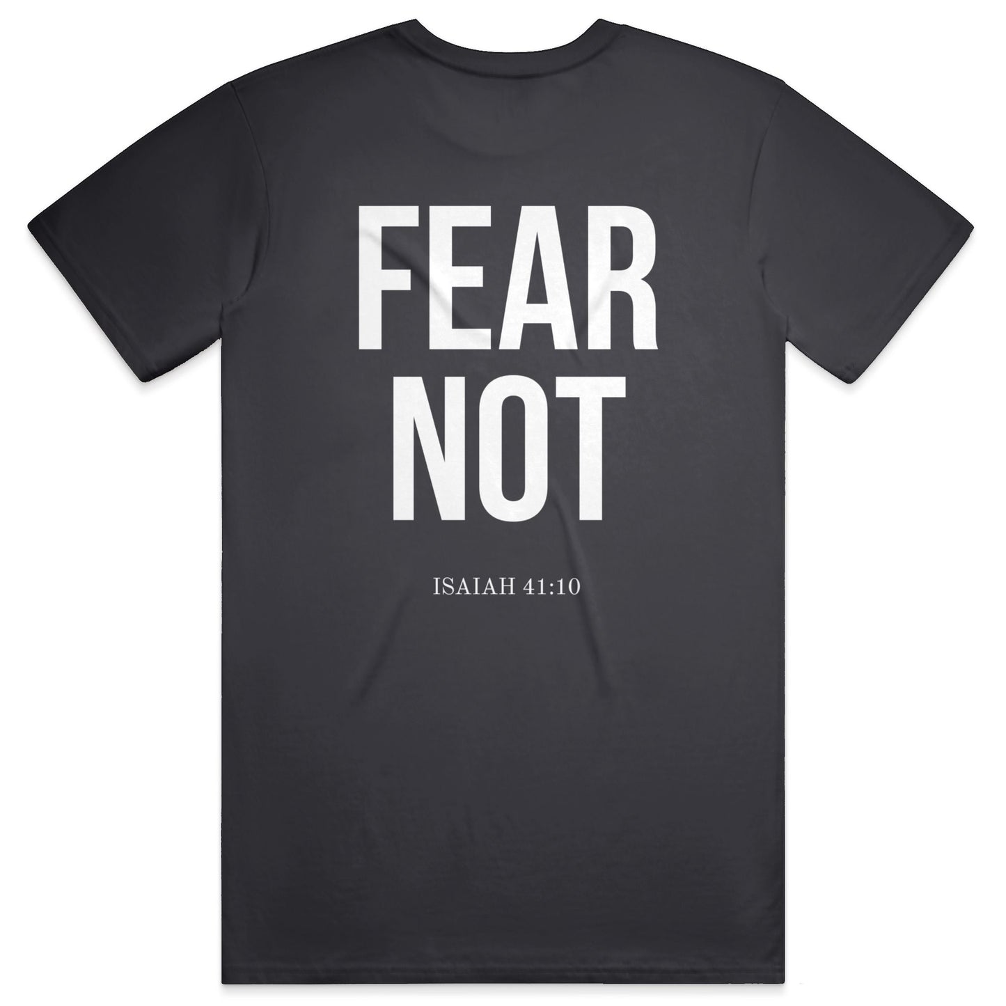 FEAR NOT Soft Tee - Vintage Black