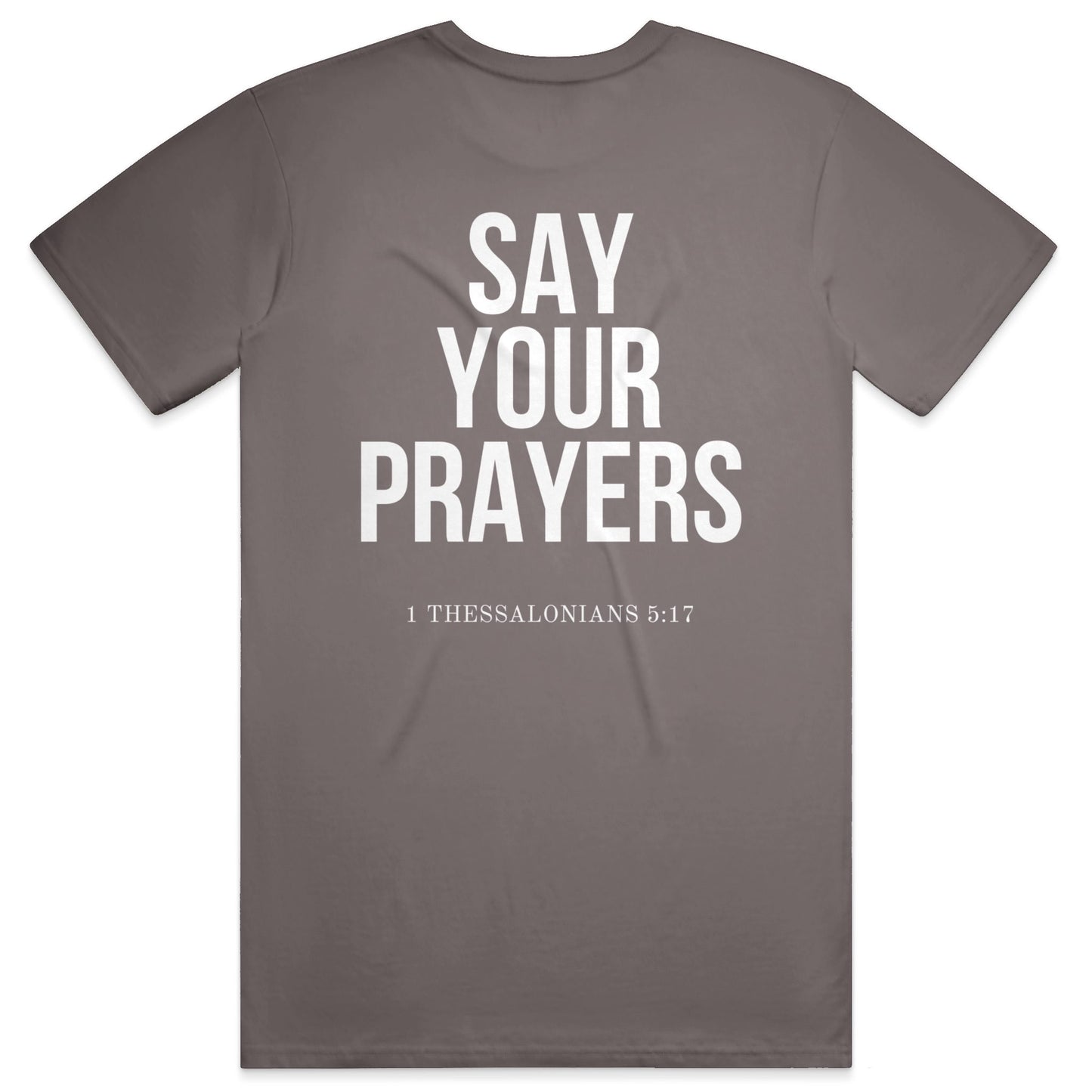 PRAYERS Soft Tee - Asphalt
