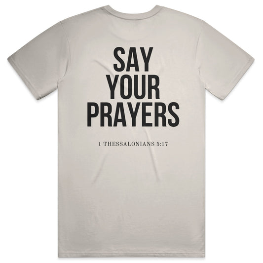 PRAYERS Soft Tee - Vintage White
