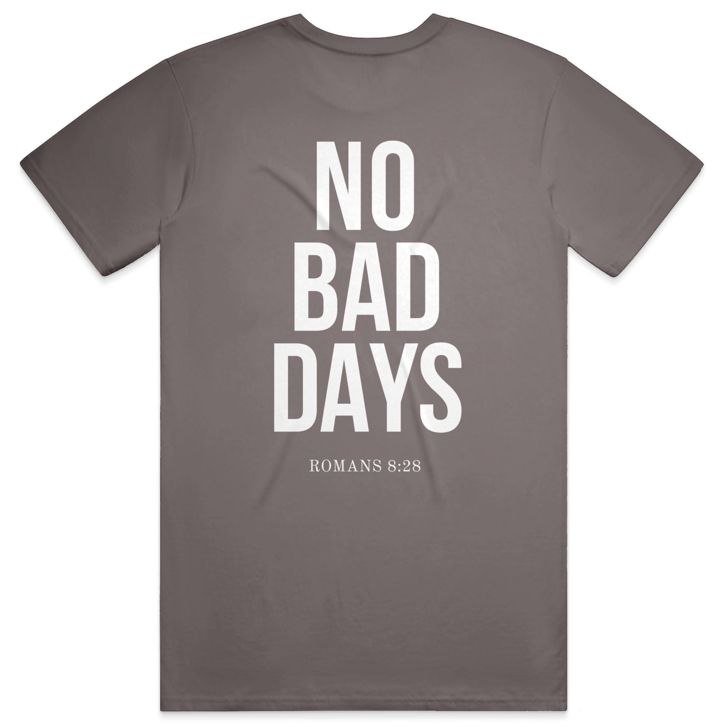 NO BAD DAYS Soft Tee - Asphalt