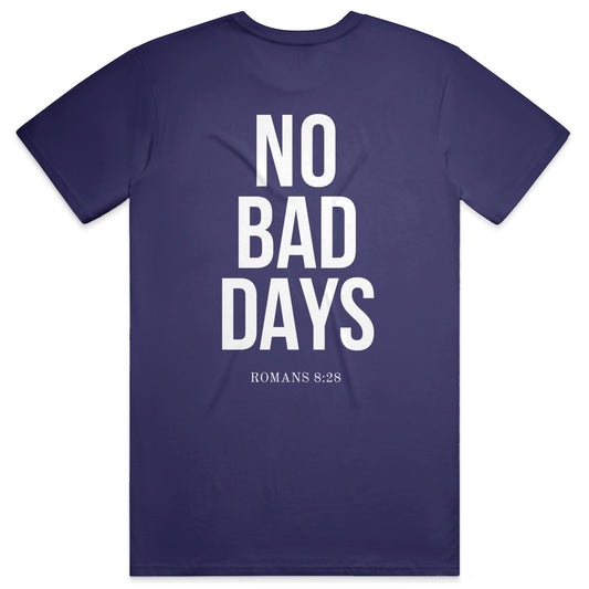 NO BAD DAYS Soft Tee - Team Navy