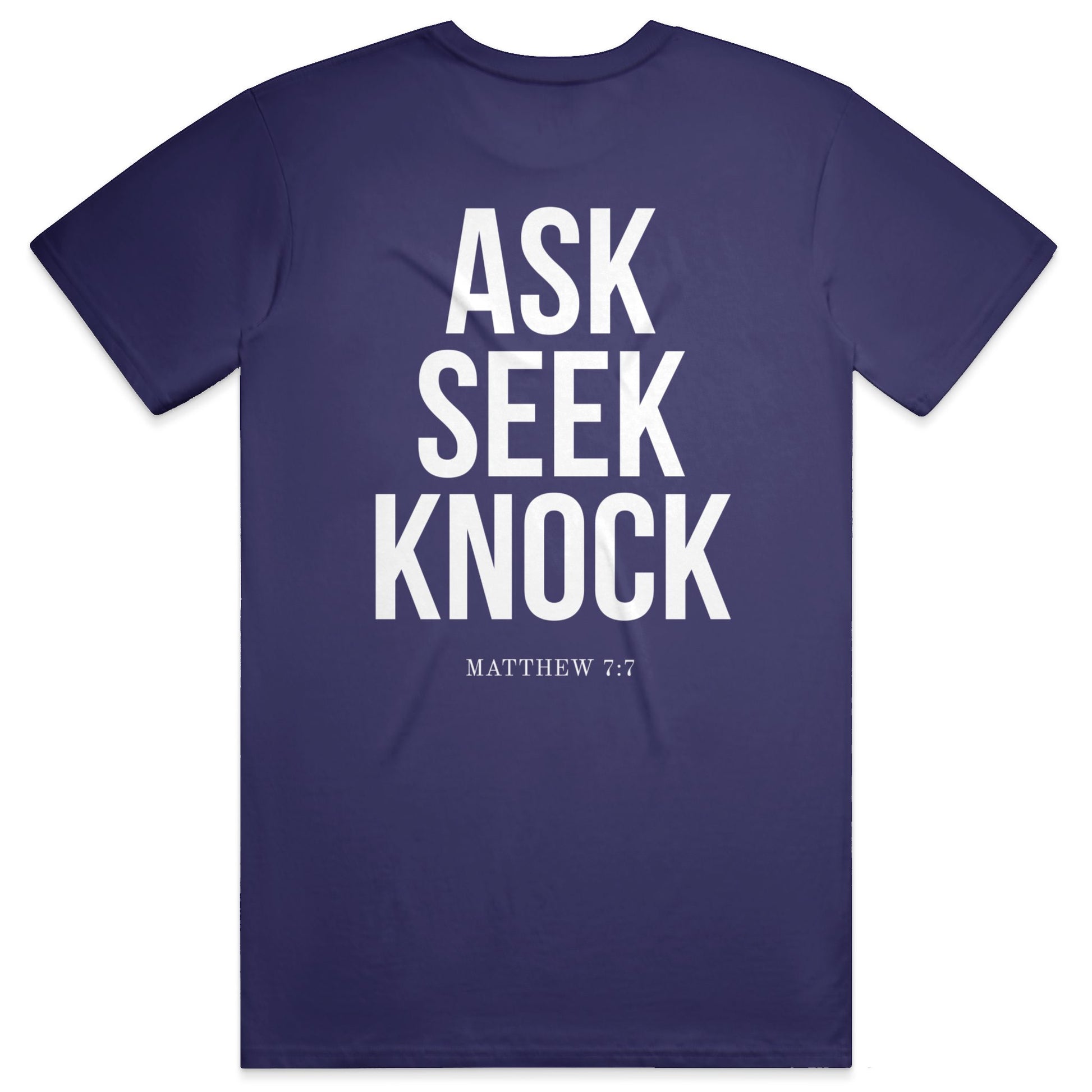 ASK Soft Tee - Team Navy