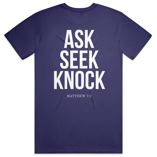 ASK Soft Tee - Team Navy