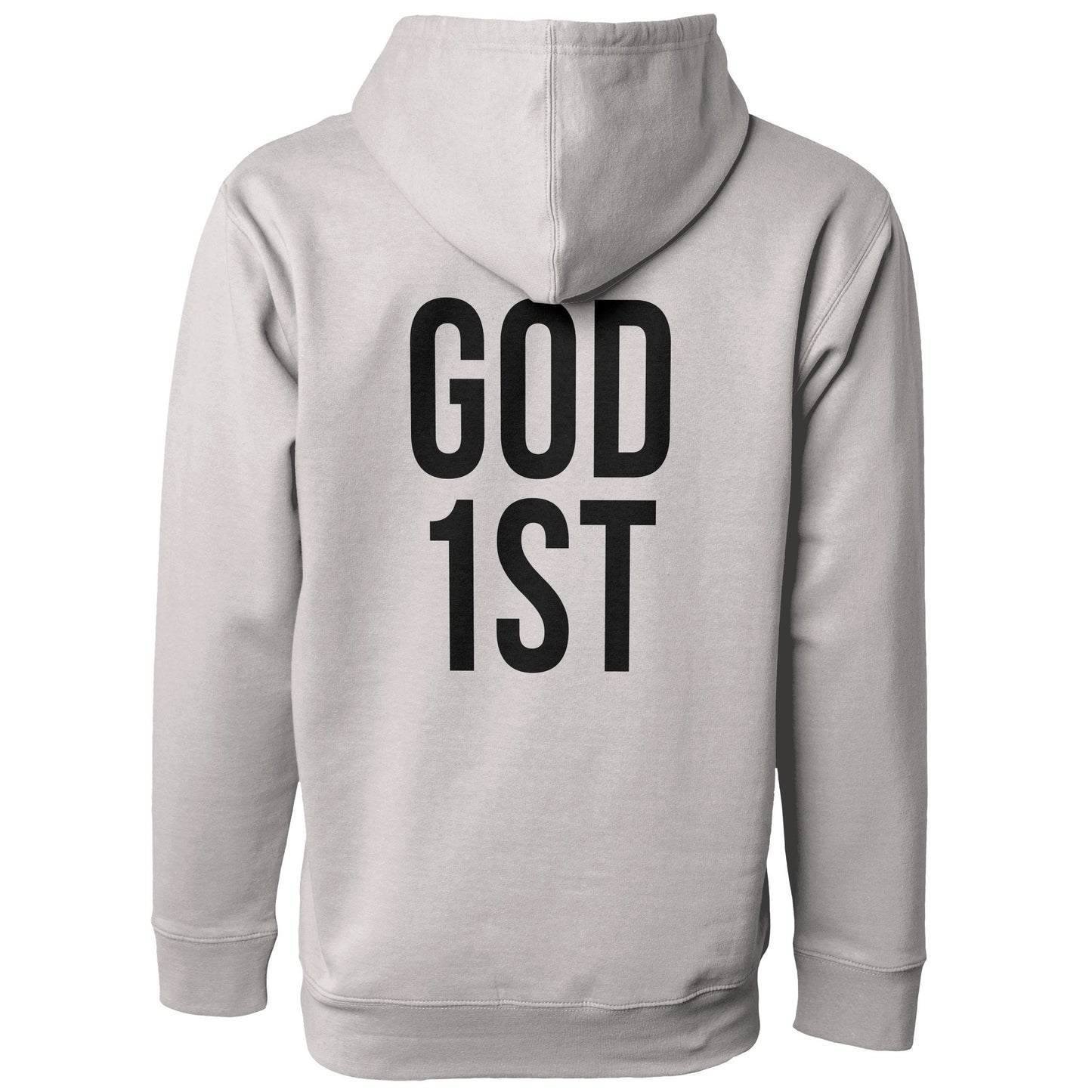 GOD 1ST Premium Hoodie - Black