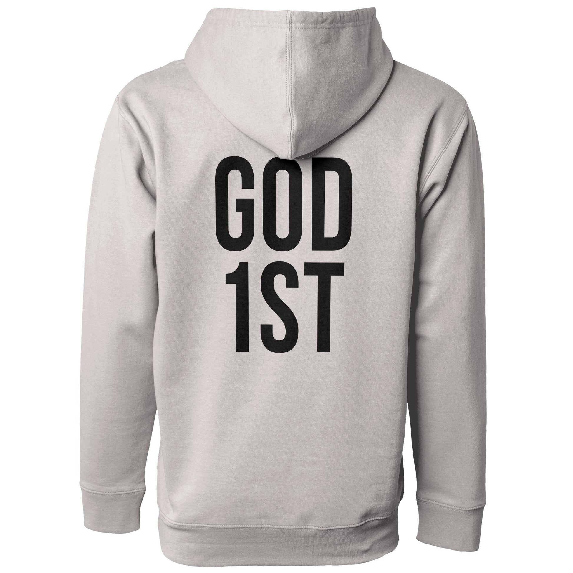 GOD 1ST Premium Hoodie - Black