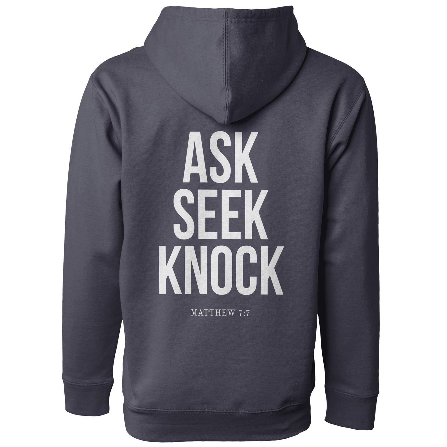 ASK Premium Hoodie - Slate Blue